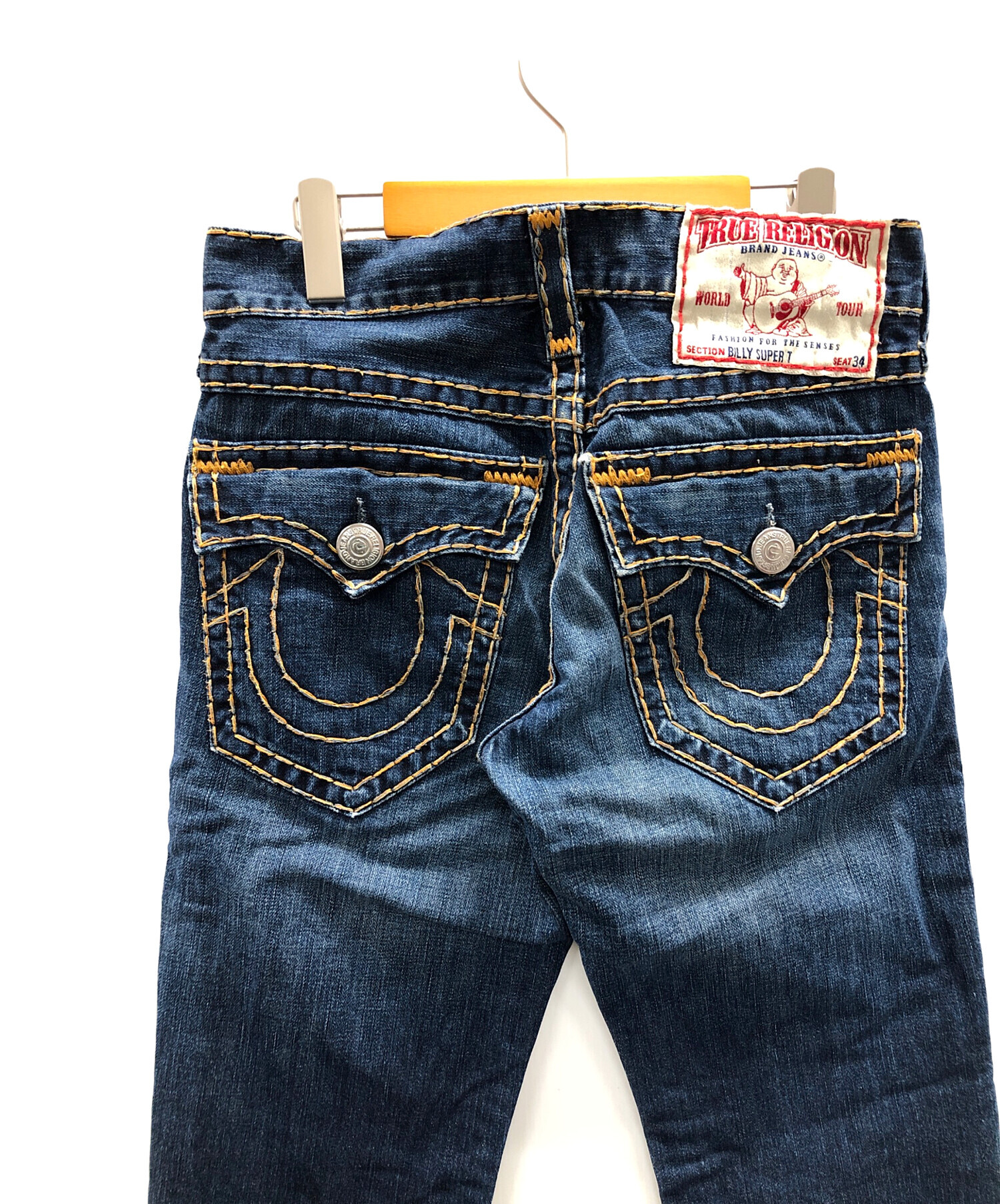 TRUE RELIGION BILLY メンズ デニム ジーンズ ✨美品✨Y2K True Religion Billy Super T Denim Blue Jeans Size W32 L33 RARE - Etsy
