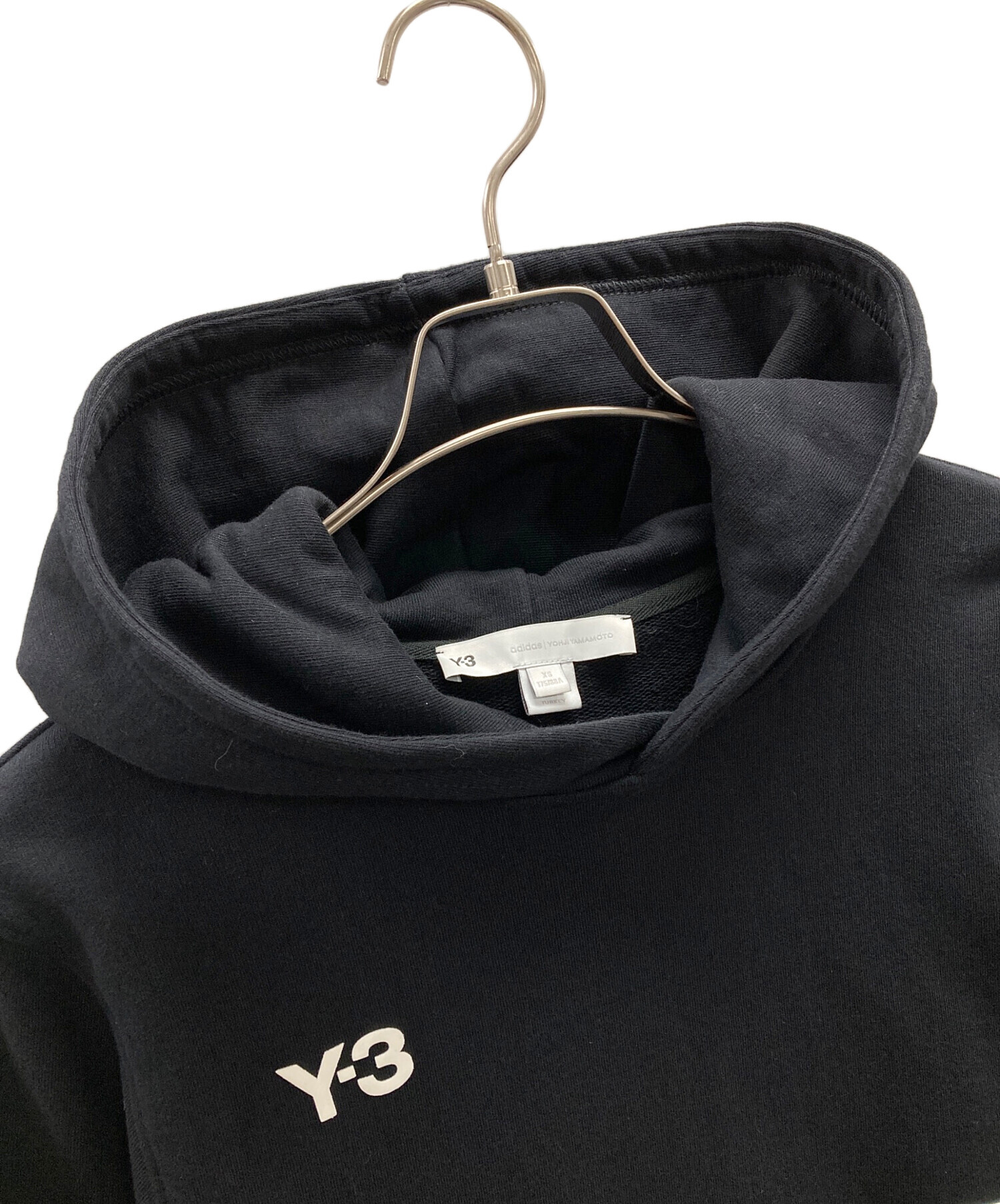 中古・古着通販】Y-3 (ワイスリー) パーカー ブラック グラフィック  