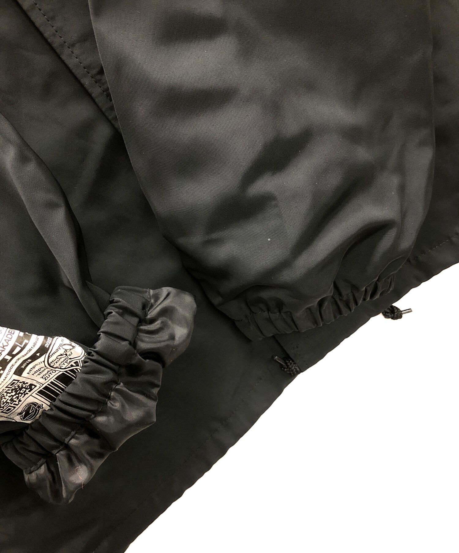 中古・古着通販】ZUTOMAYO (ズトマヨ) コーチジャケット ブラック