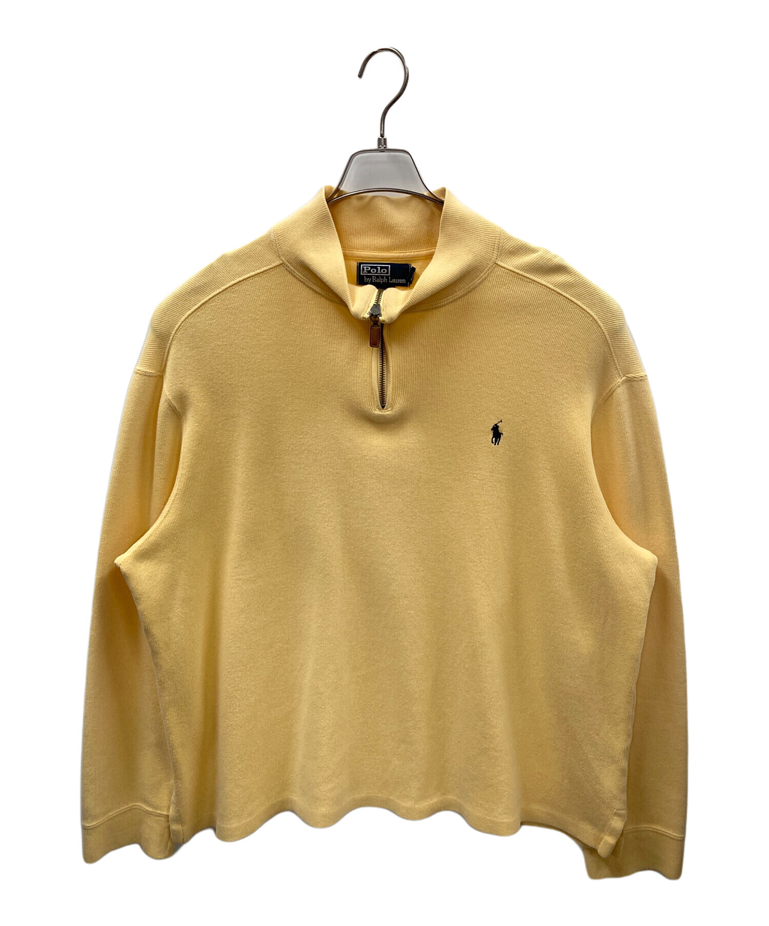 古着 Ralph Lauren POLO スイングトップ　イエロー 中古・古着通販】POLO RALPH LAUREN (ポロ・ラルフローレン) ハーフ
