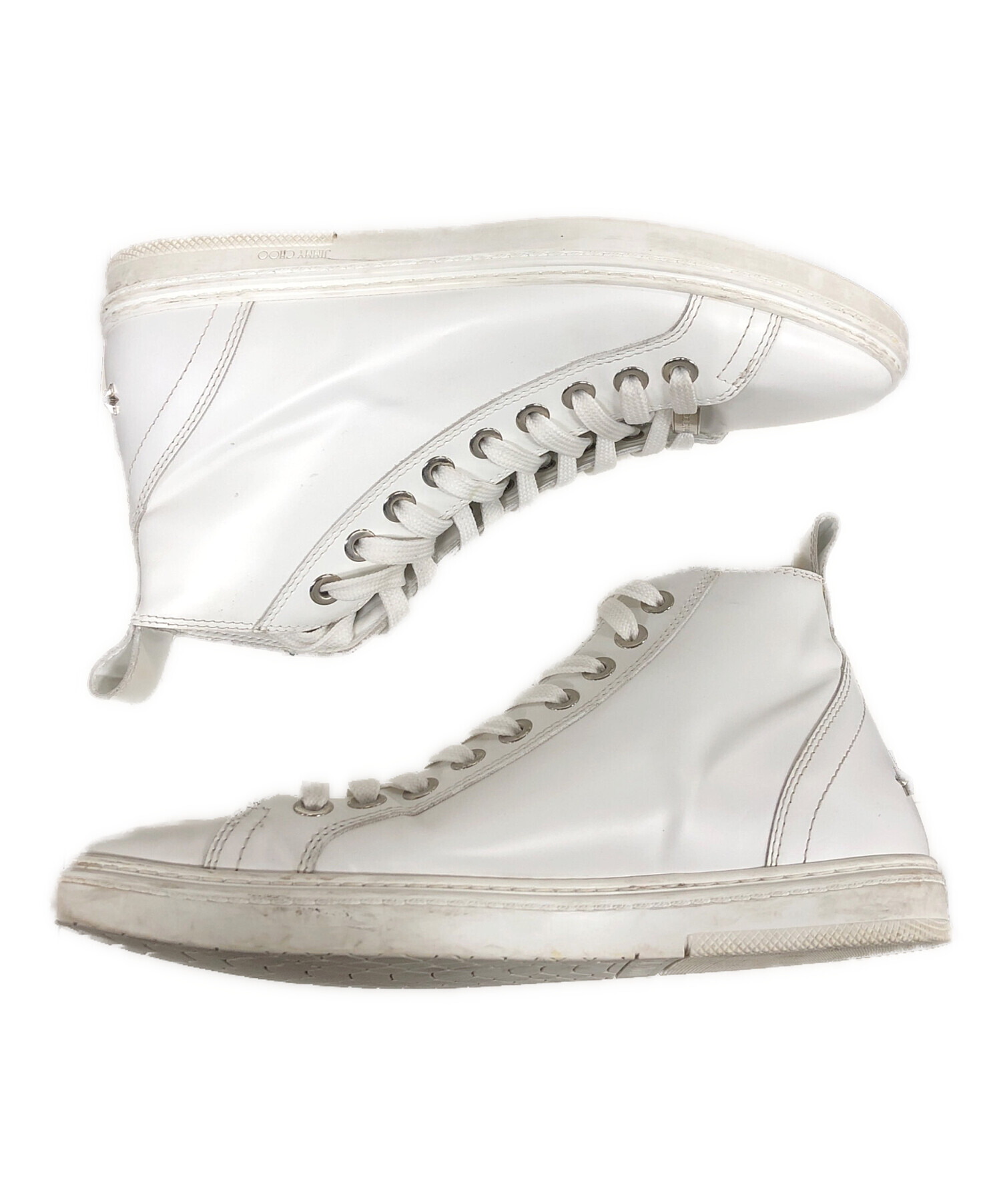 中古・古着通販】JIMMY CHOO (ジミーチュウ) ハイカットスニーカー 