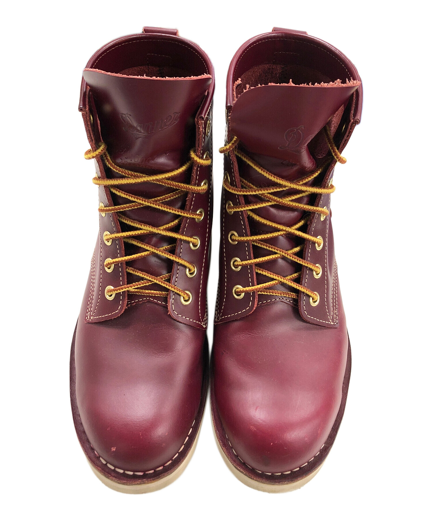 中古・古着通販】Danner (ダナー) ワークブーツ ワインレッド サイズ