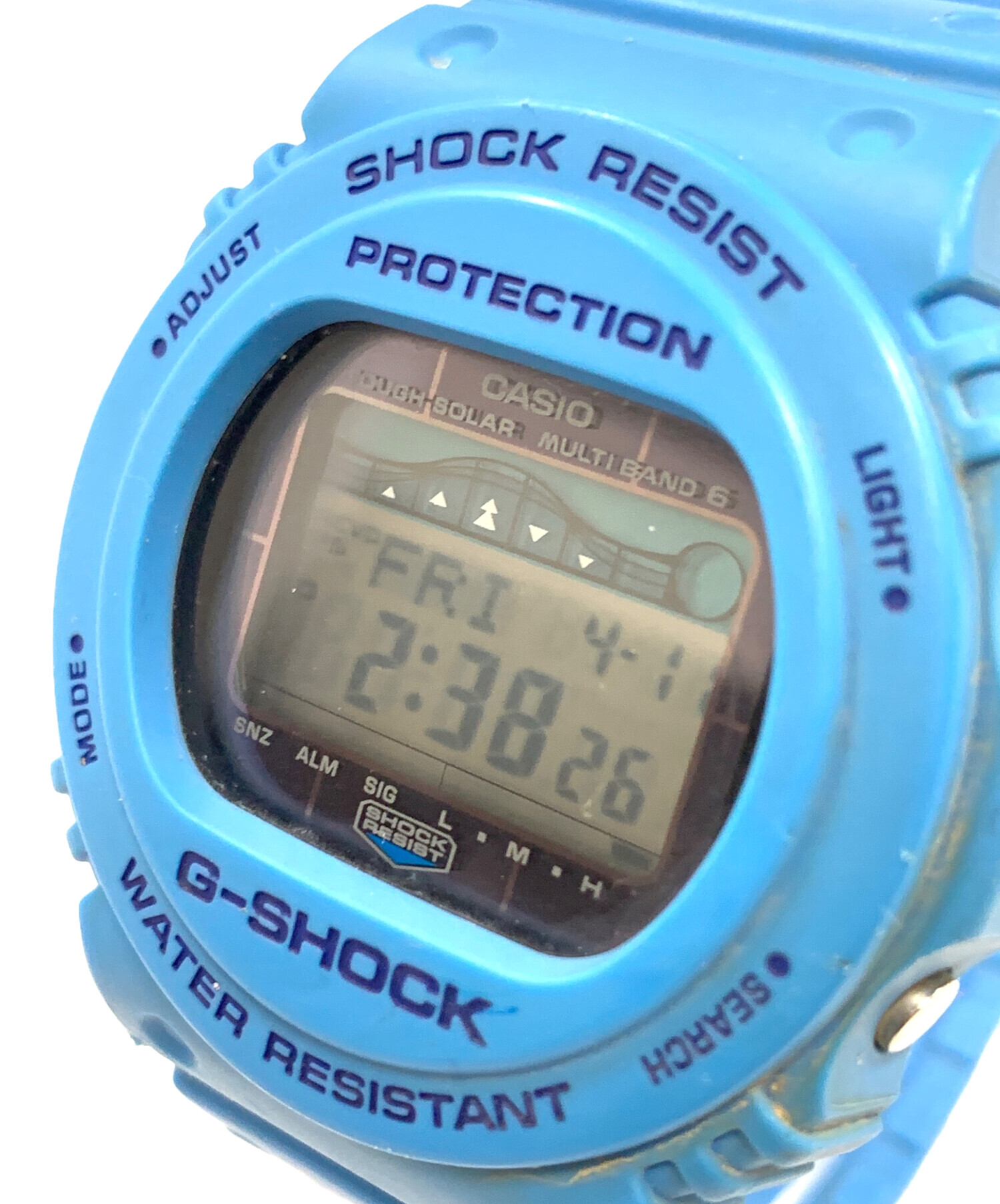 【中古】CASIO G-SHOCK デジタル腕時計 ブルー 3506JA 中古・古着通販】CASIO (カシオ) 腕時計 G-SHOCK（ジーショック