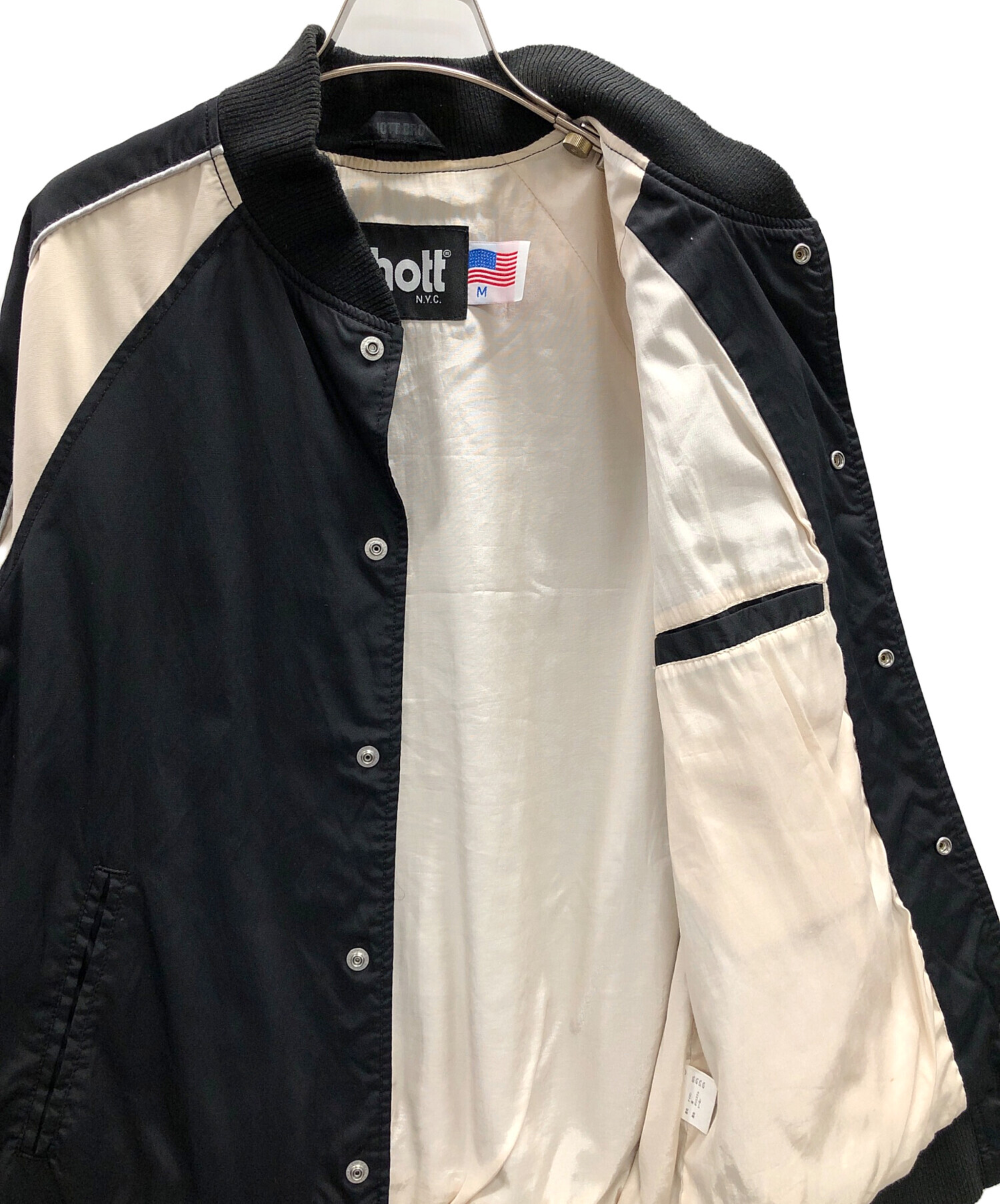 中古・古着通販】SCHOTT BROS. (ショットブロス) スカジャン ブラック