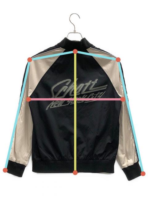 中古・古着通販】SCHOTT BROS. (ショットブロス) スカジャン ブラック