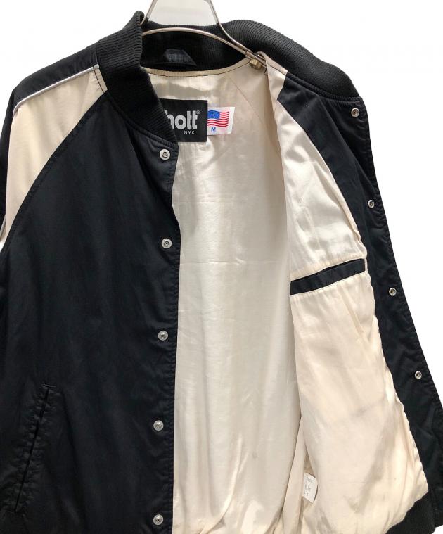 中古・古着通販】SCHOTT BROS. (ショットブロス) スカジャン ブラック