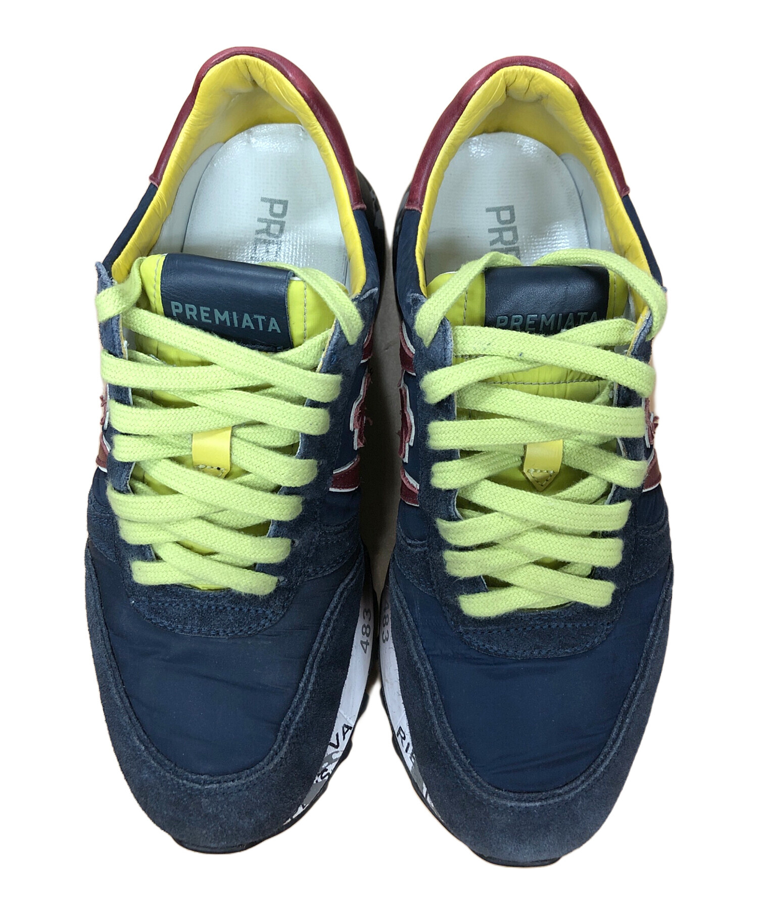 ✱新品未使用✱ PREMIATA（プレミアータ）ネイビースニーカー 40 中古・古着通販】PREMIATA (プレミアータ) ローカットスニーカー