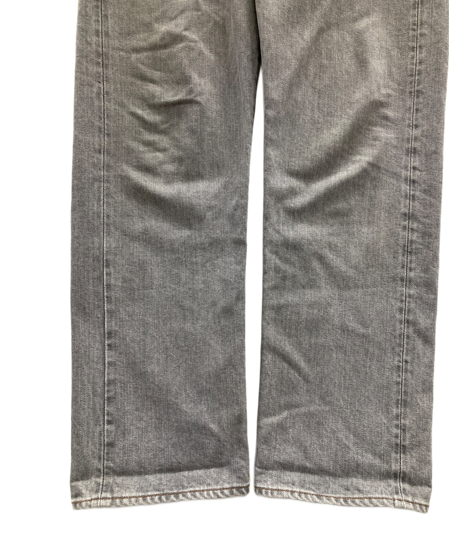 中古・古着通販】CIOTA (シオタ) ストレートデニムパンツ グレー