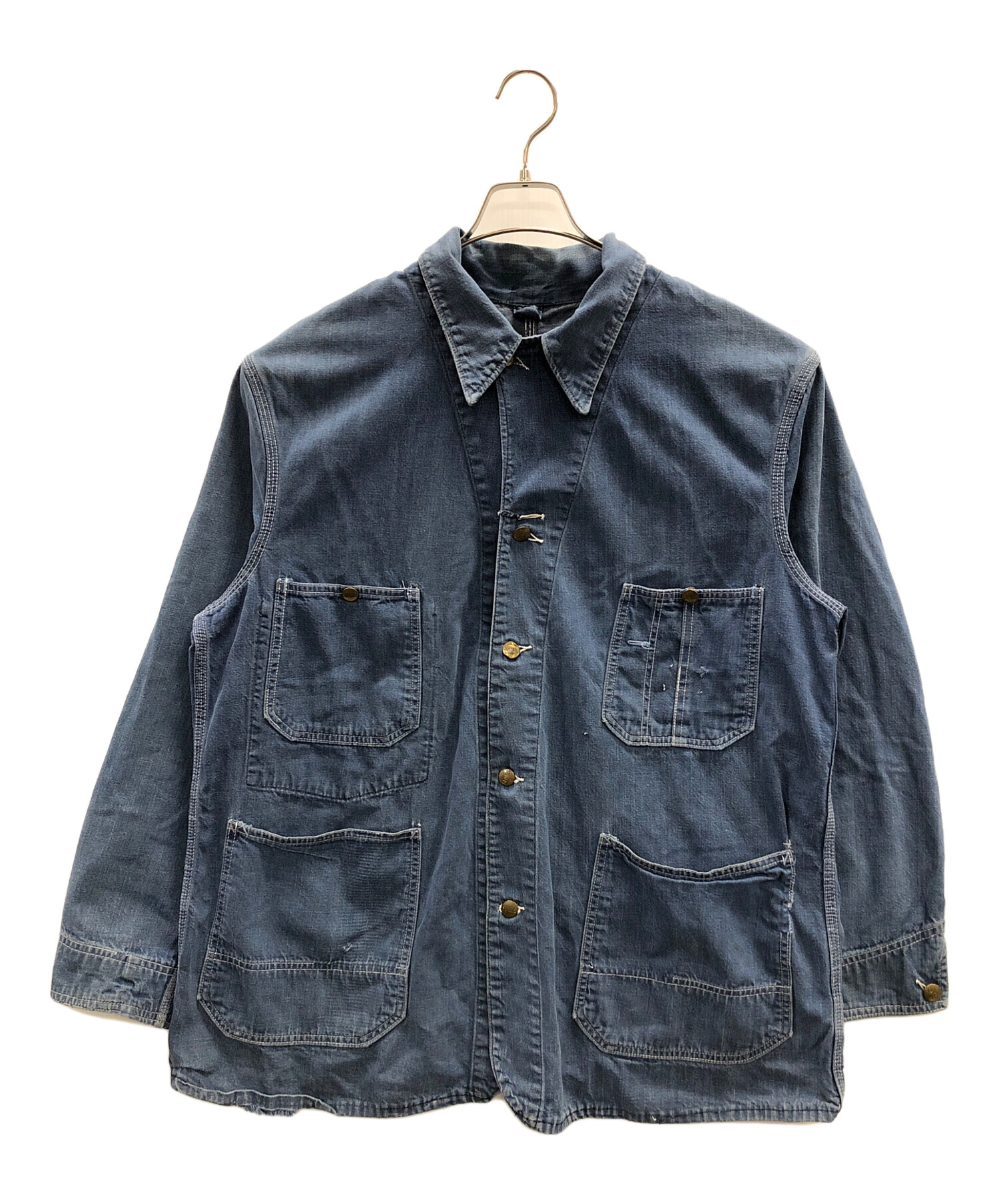 中古・古着通販】Sears (シアーズ) カバーオール ブルー サイズ:実寸