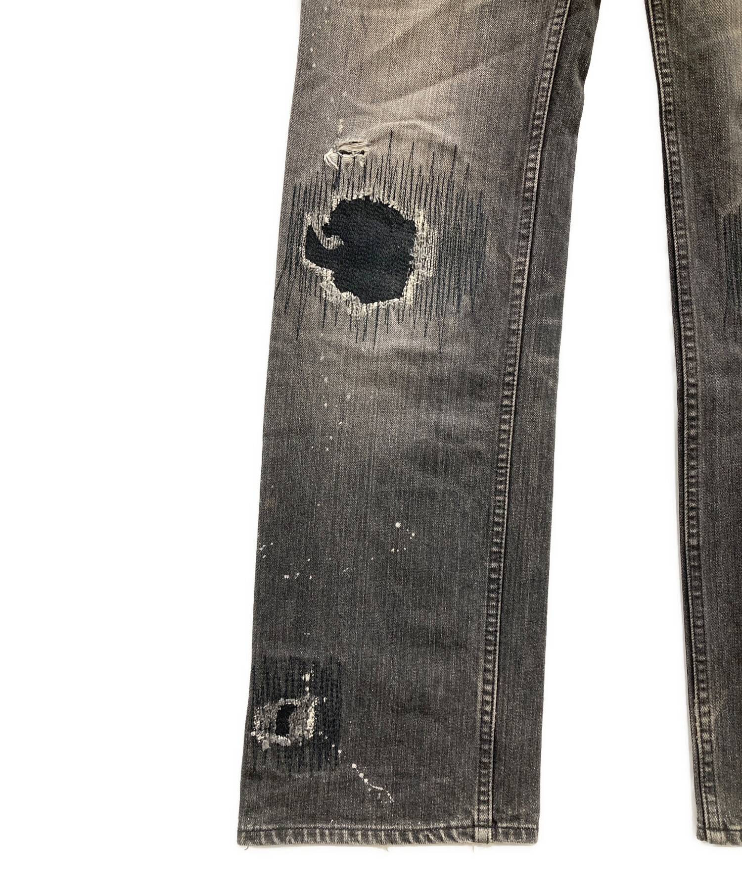 中古・古着通販】NUMBER (N)INE (ナンバーナイン) グランジデニム