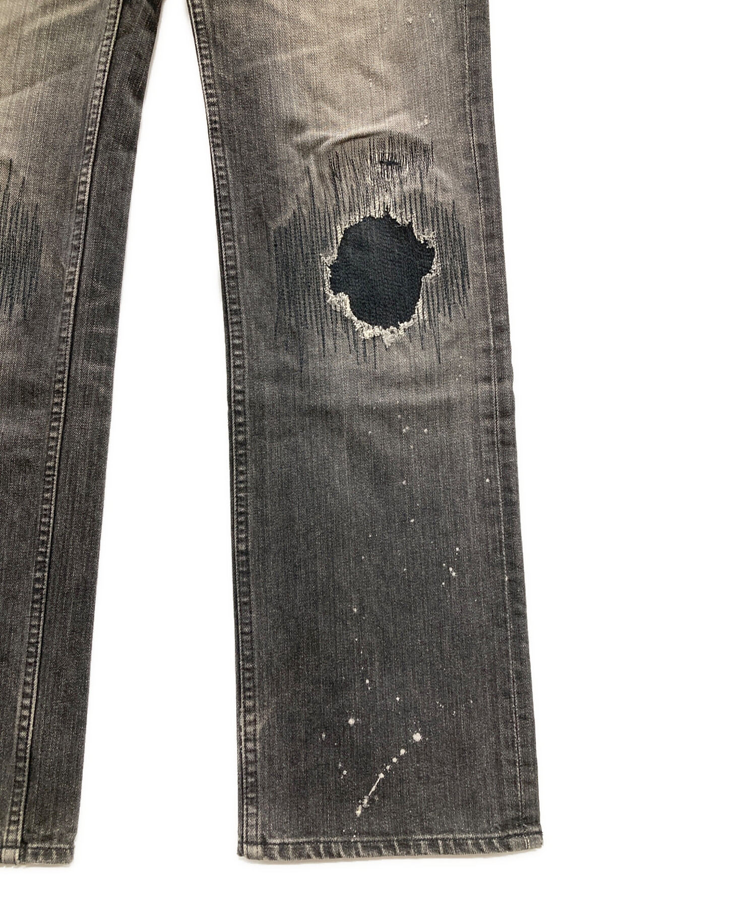 中古・古着通販】NUMBER (N)INE (ナンバーナイン) グランジデニム