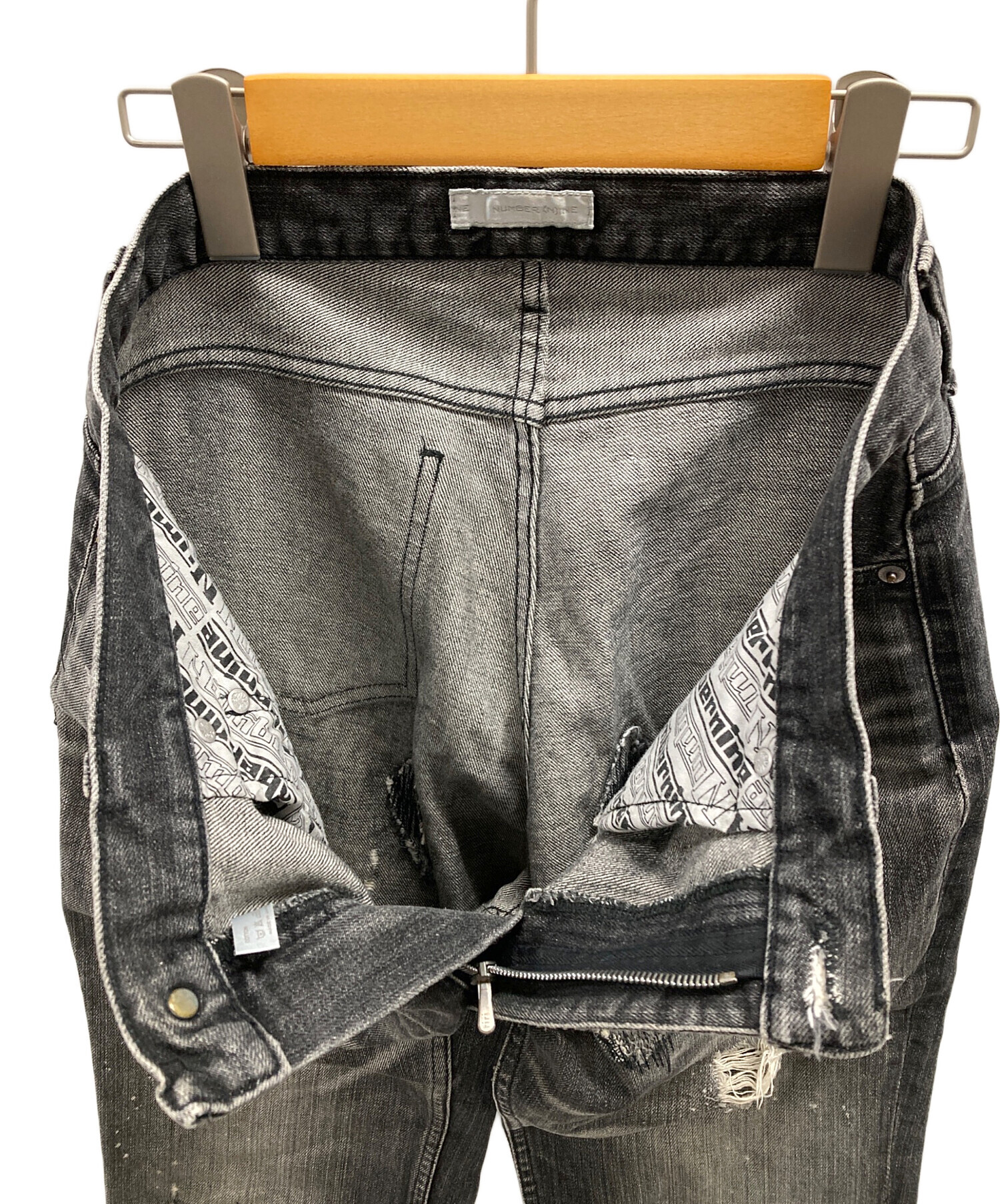 中古・古着通販】NUMBER (N)INE (ナンバーナイン) グランジデニム