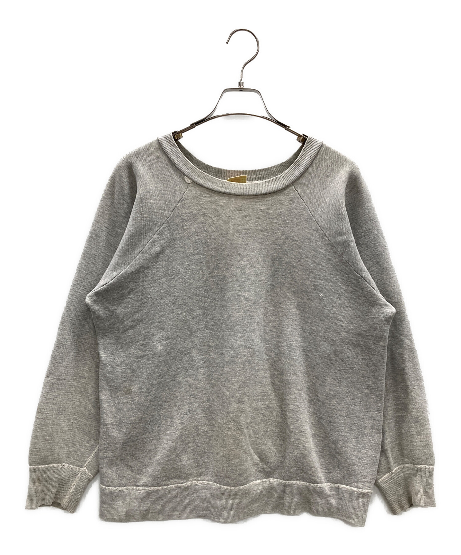 中古・古着通販】Hanes (ヘインズ) 60Sヴィンテージスウェット グレー