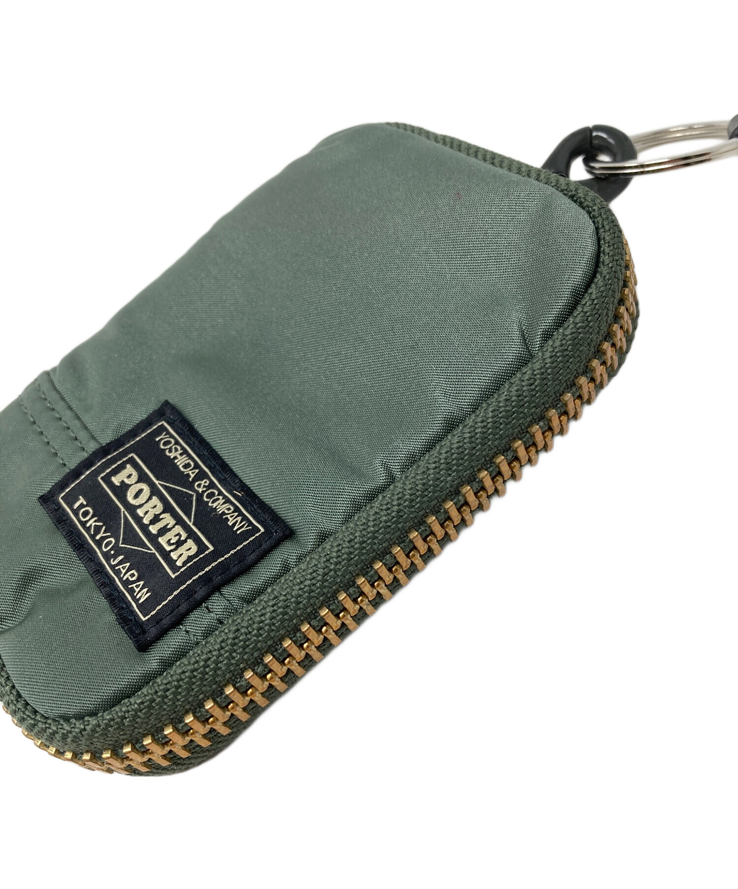 中古・古着通販】PORTER (ポーター) キーケース タンカー サイズ:実寸 中古・古着通販】PORTER (ポーター) キーケース タンカー サイズ:実寸