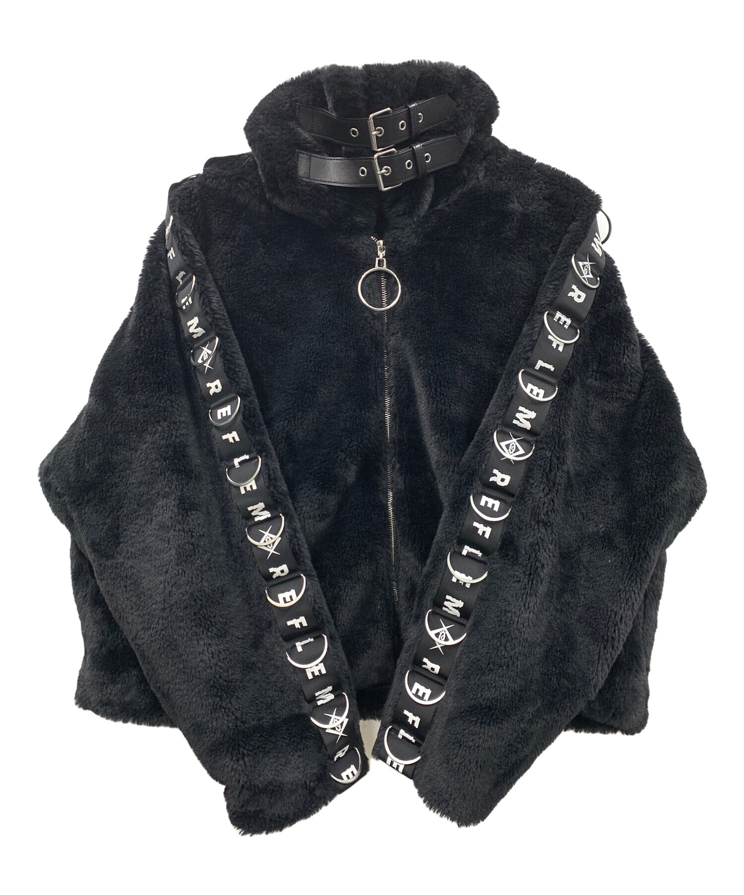 中古・古着通販】REFLEM (レフレム) Dリングクロップファージャケット