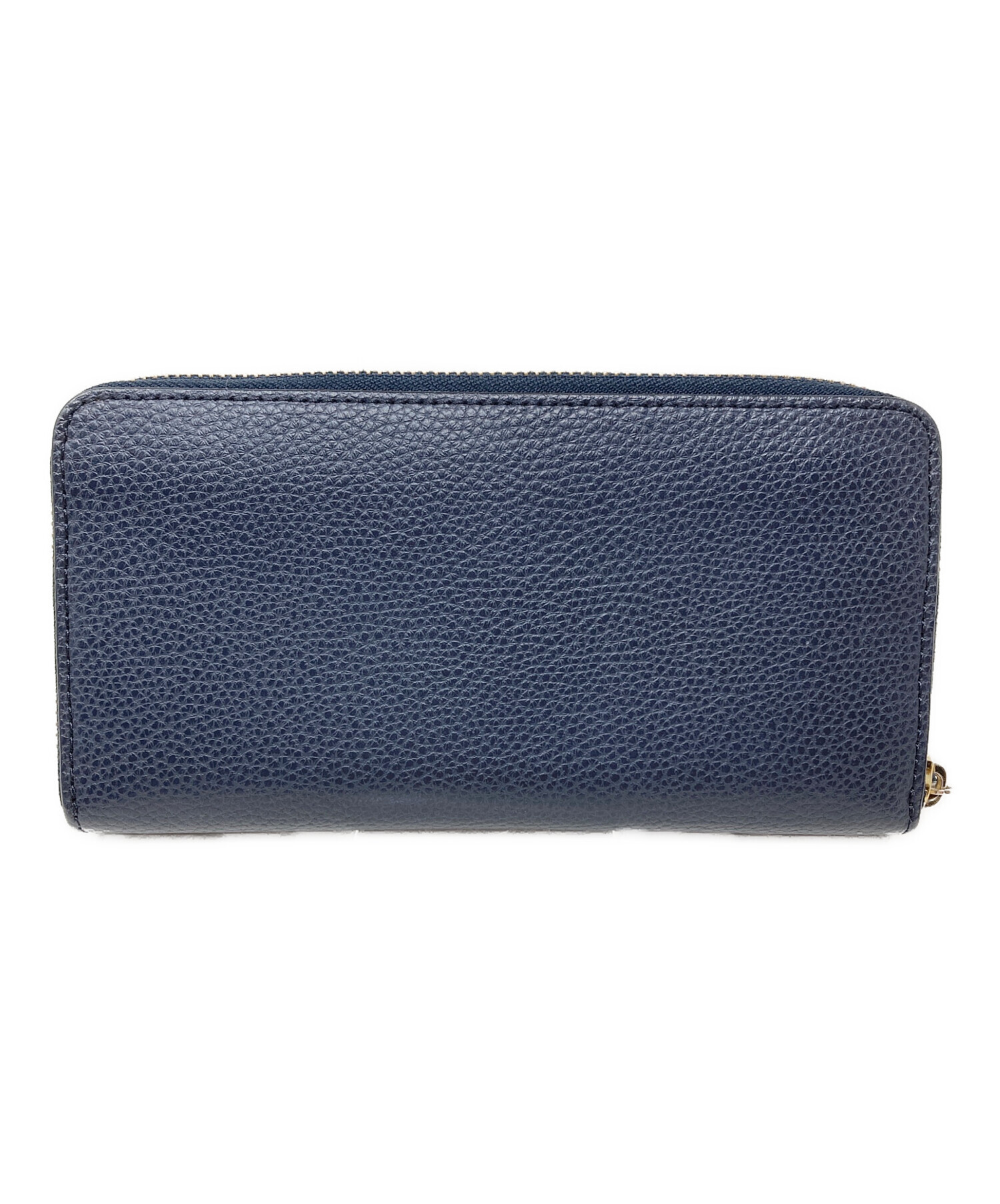 中古・古着通販】COACH (コーチ) 長財布 ネイビー サイズ:実寸サイズに 
