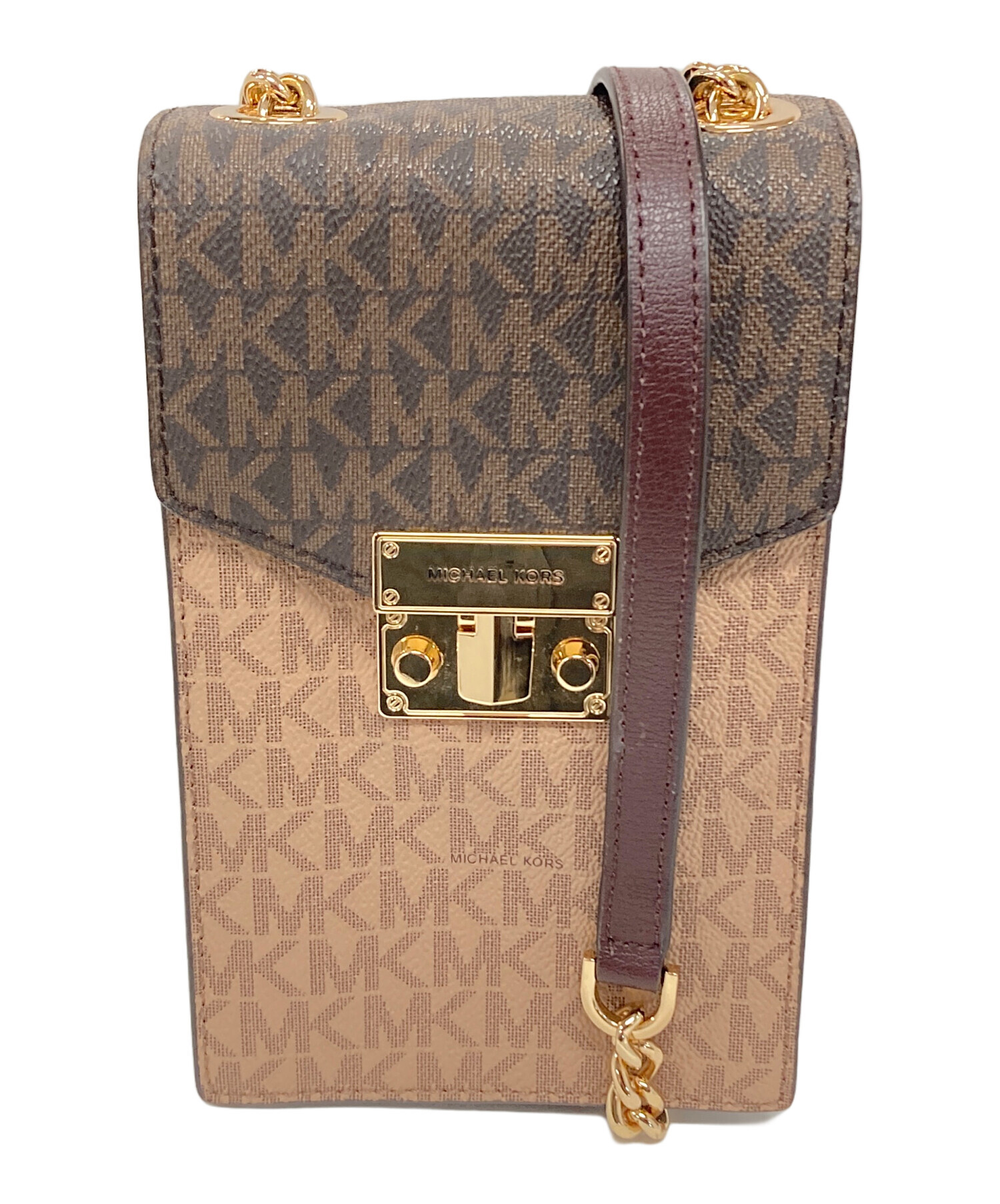 中古・古着通販】MICHAEL KORS (マイケルコース) チェーンショルダー 