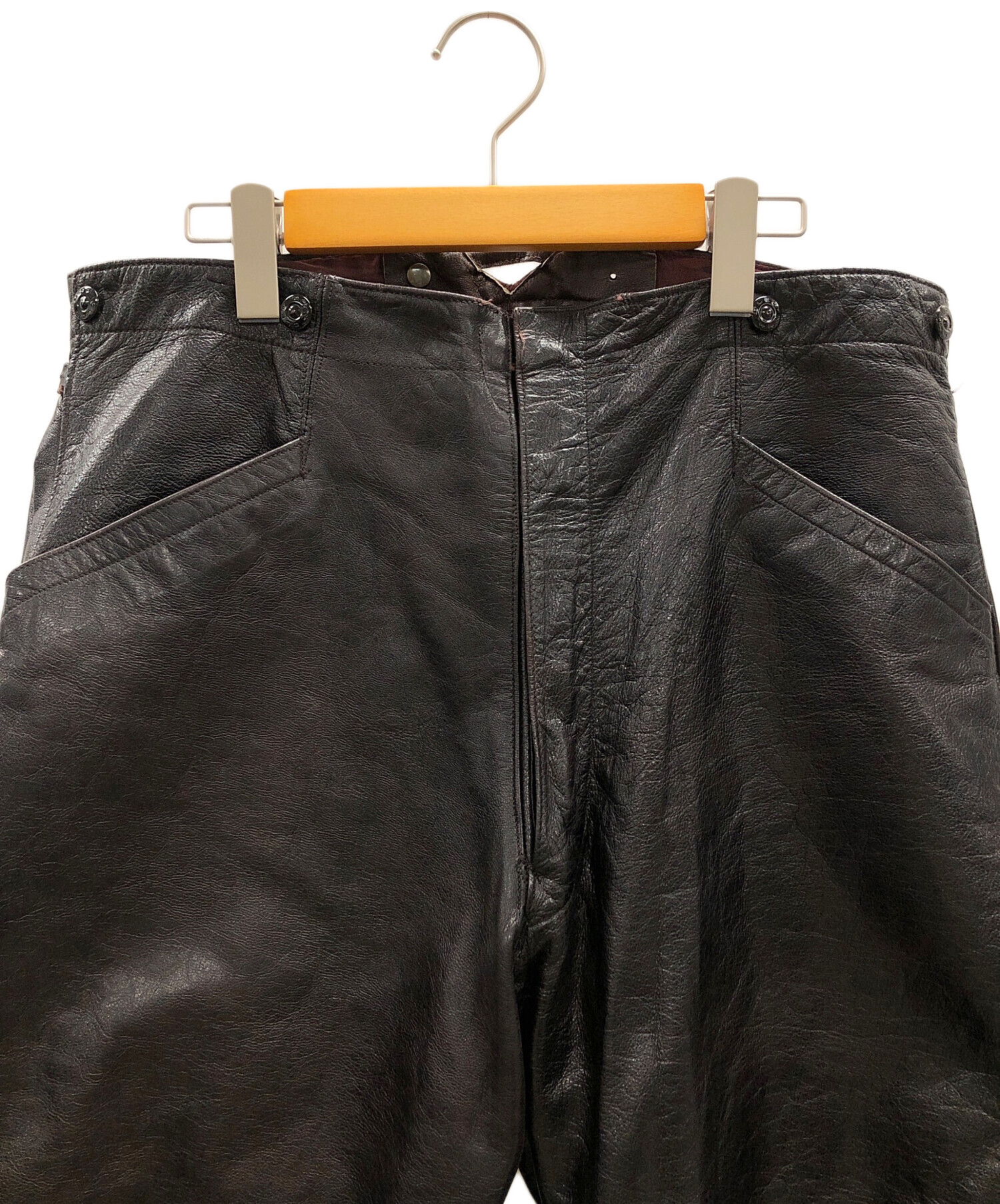 中古・古着通販】PANTS (パンツ) ジョッパーズパンツ ブラウン サイズ