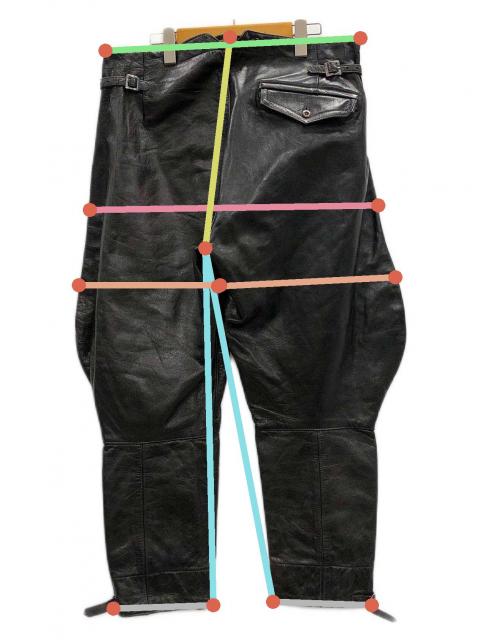 中古・古着通販】PANTS (パンツ) ジョッパーズパンツ ブラウン サイズ