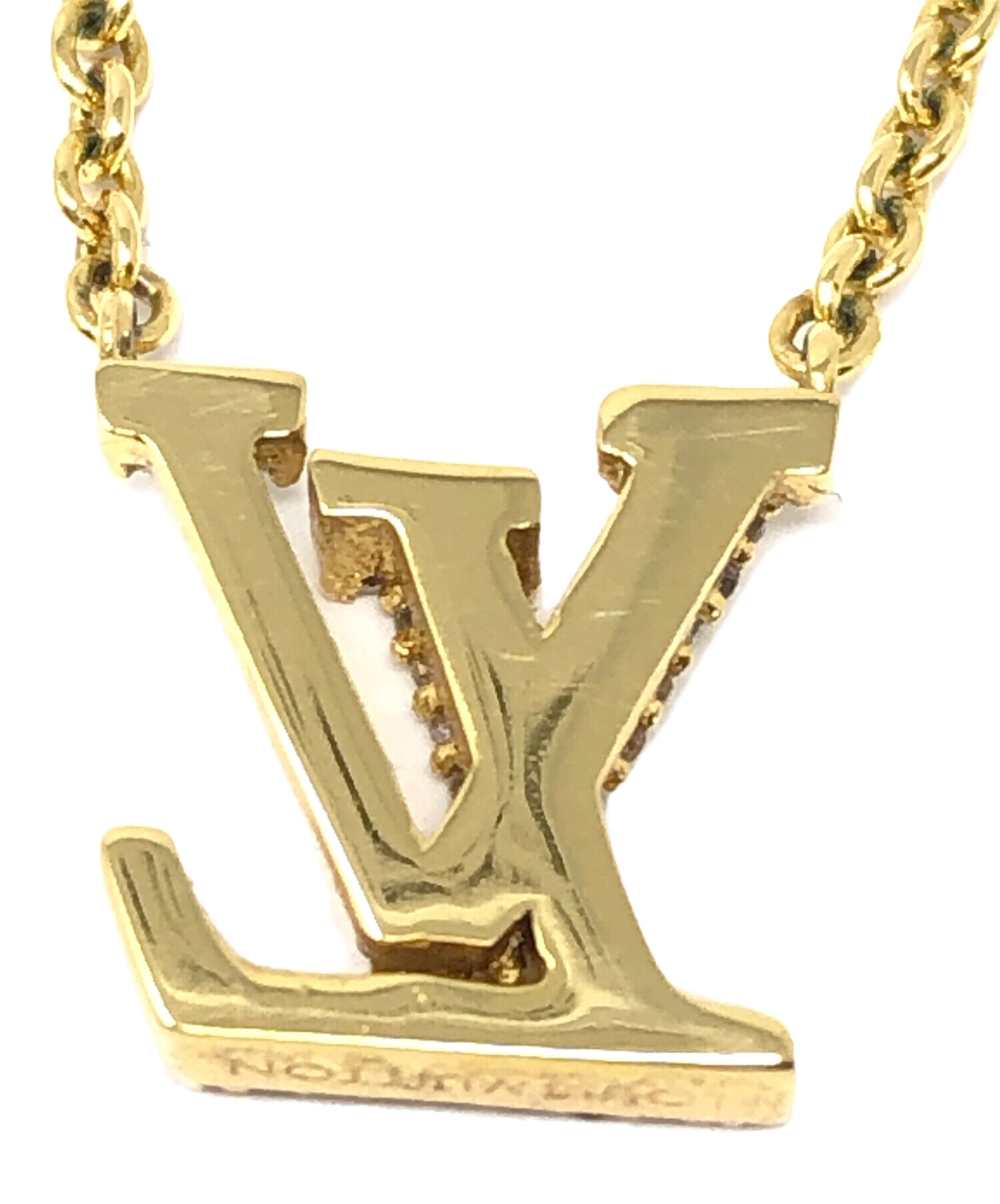 中古・古着通販】LOUIS VUITTON (ルイ ヴィトン) ネックレス LV アイ 