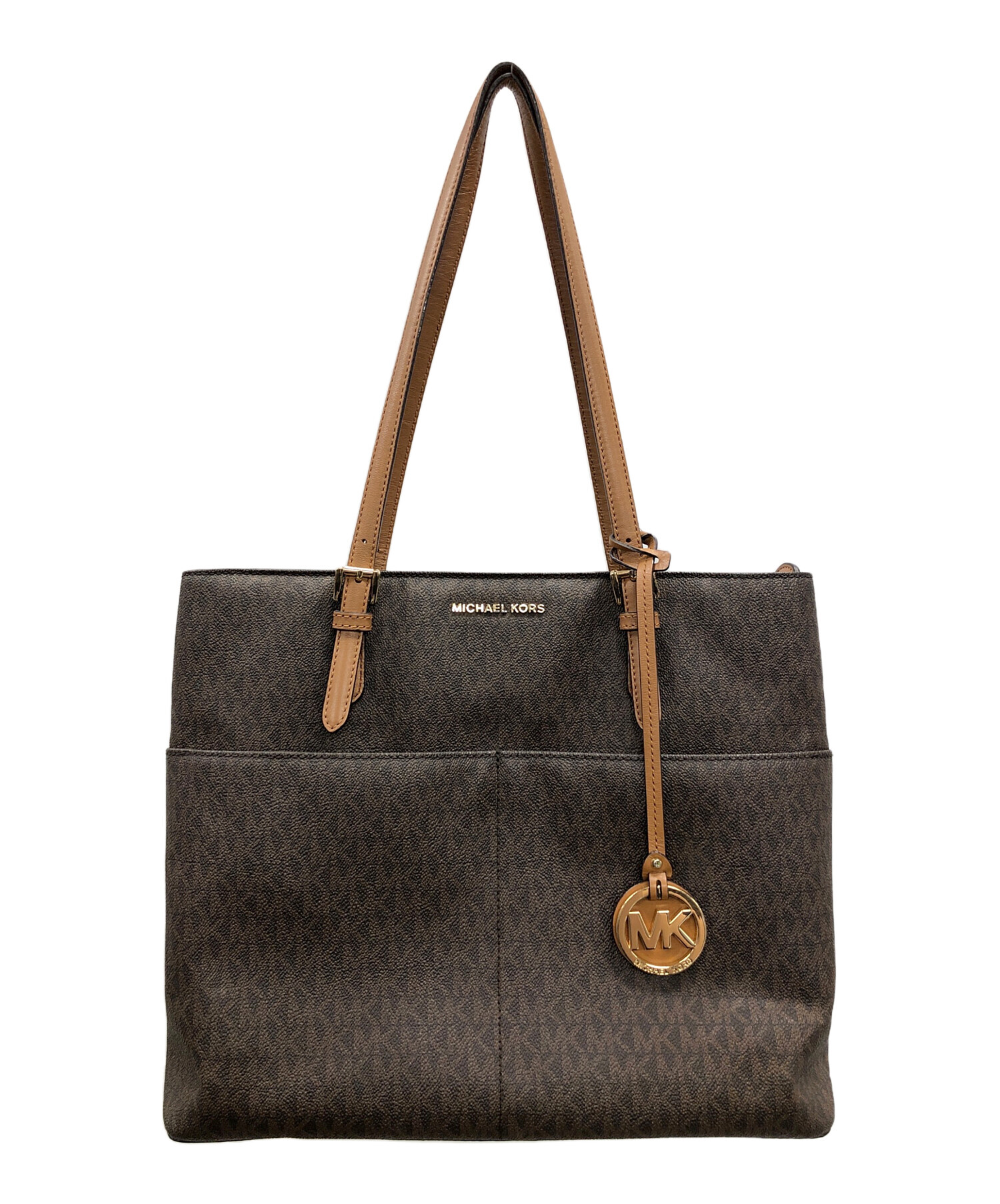 中古・古着通販】MICHAEL KORS (マイケルコース) トートバッグ MK 