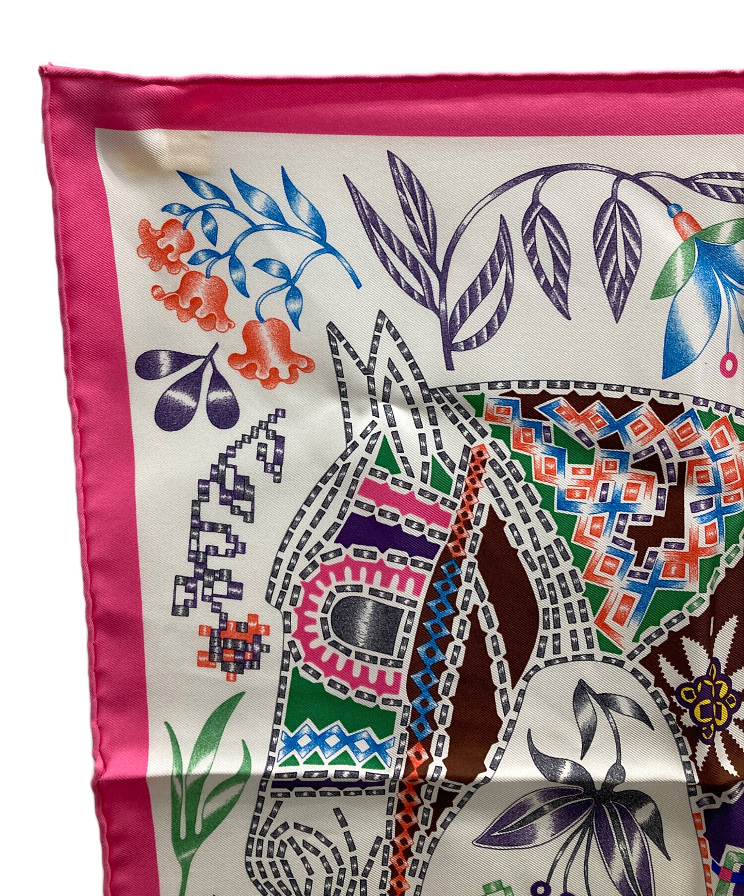 中古・古着通販】HERMES (エルメス) スカーフ ガブロッシュ