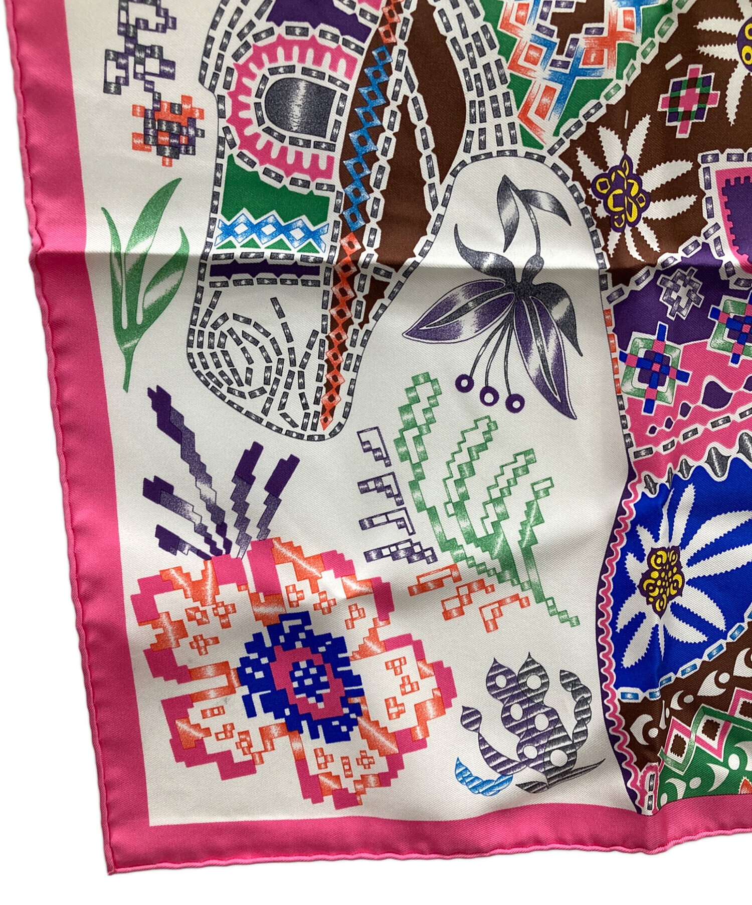 中古・古着通販】HERMES (エルメス) スカーフ ガブロッシュ