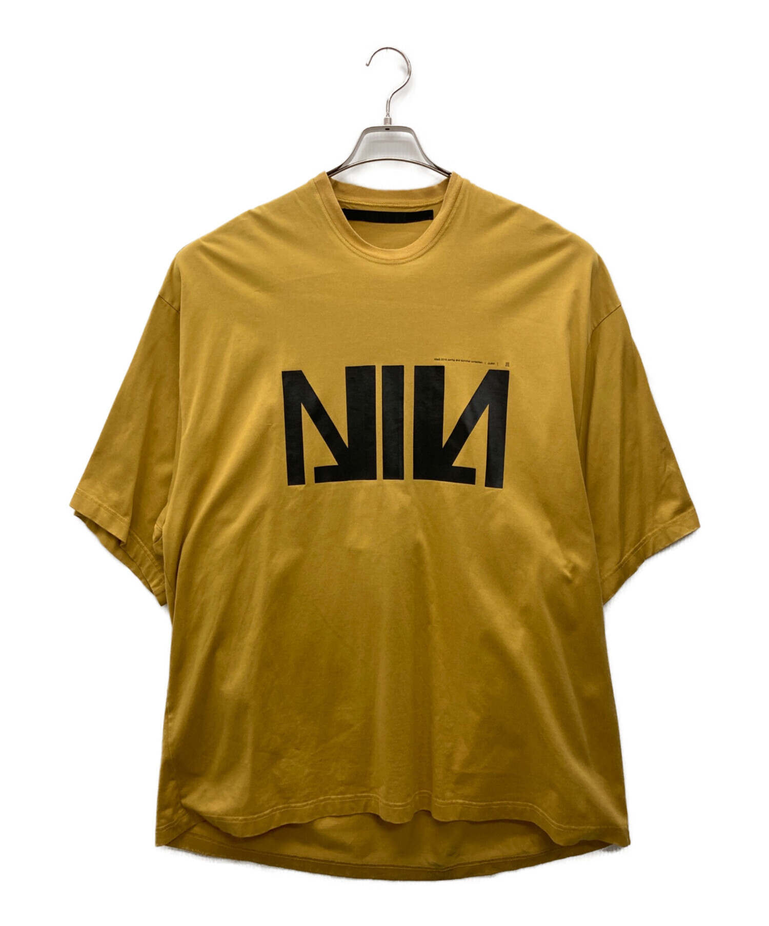 中古・古着通販】NILoS (ニルズ) ビッグTシャツ ベージュ サイズ:1 