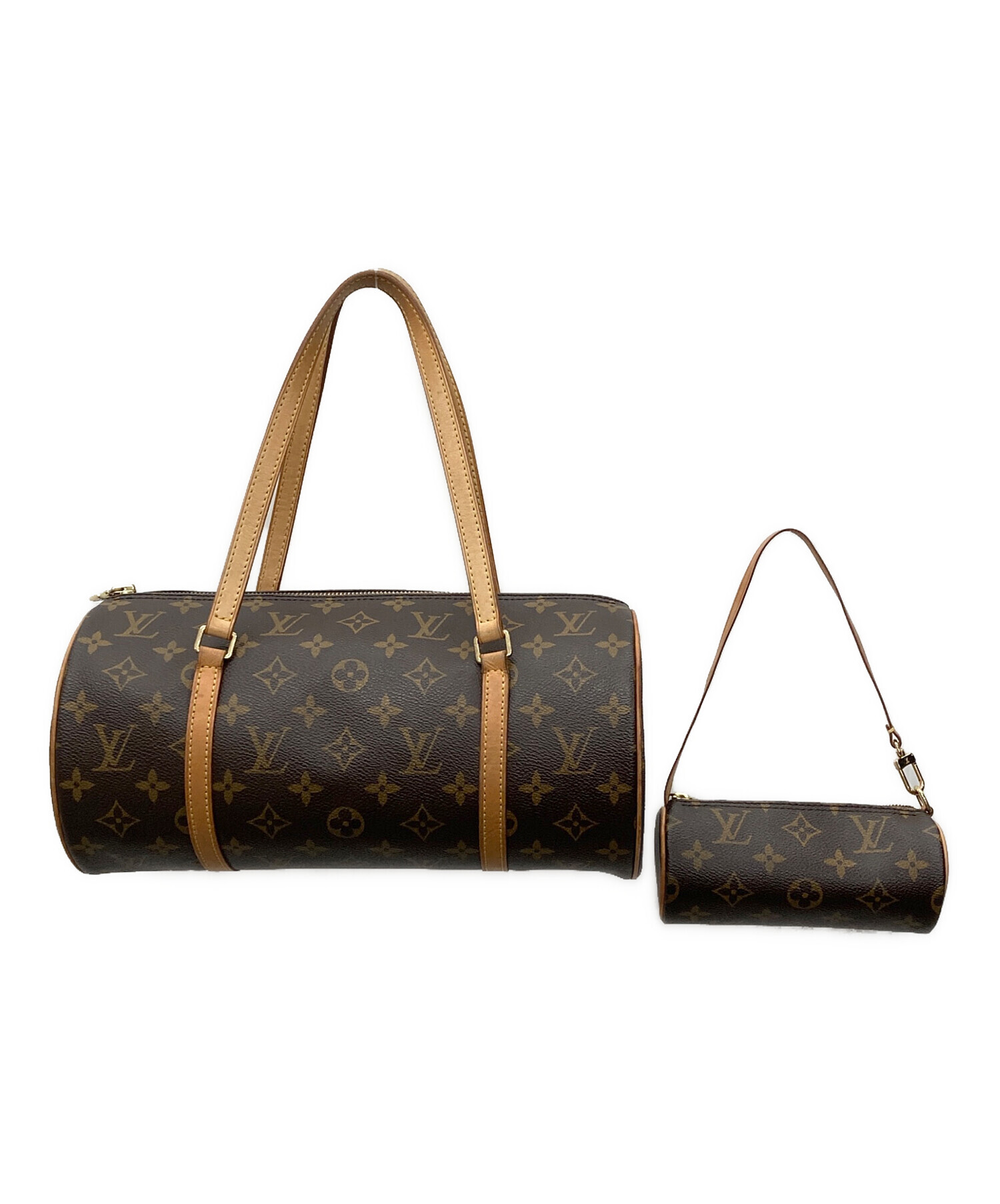 中古・古着通販】LOUIS VUITTON (ルイ ヴィトン) パピヨン30 ブラウン 