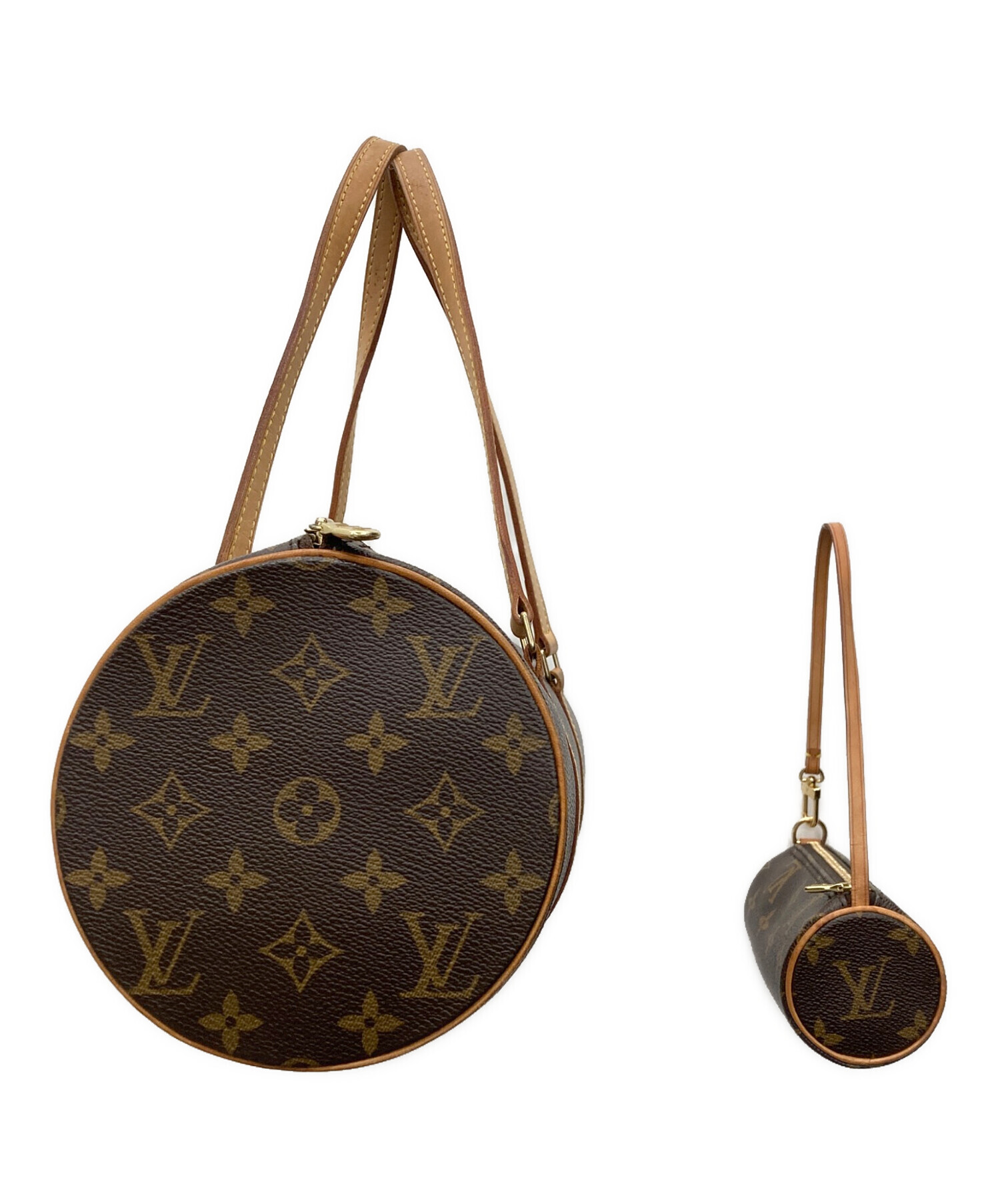 中古・古着通販】LOUIS VUITTON (ルイ ヴィトン) パピヨン30 ブラウン