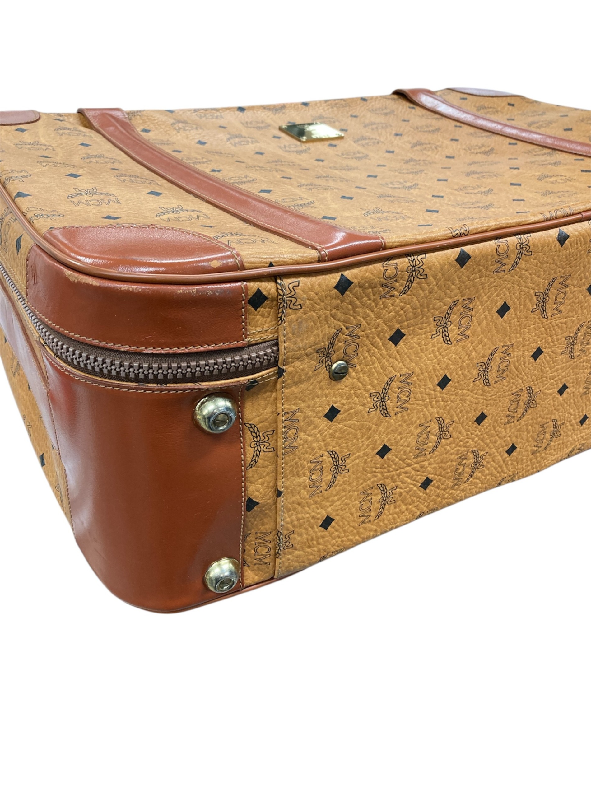 中古・古着通販】MCM (エムシーエム) トランクケース ブラウン サイズ 