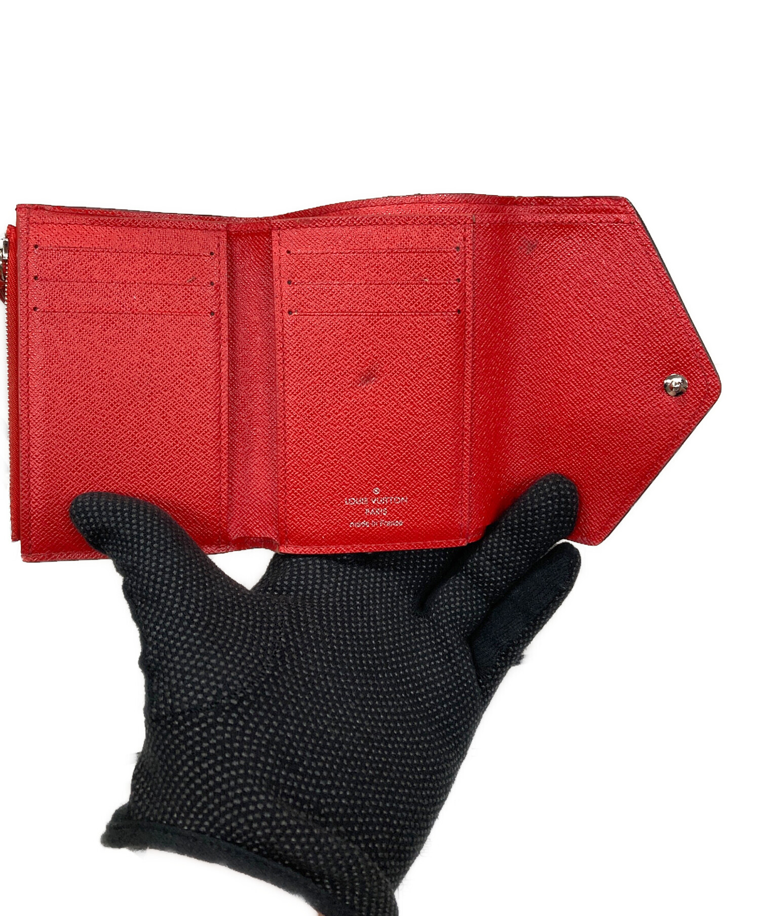 中古・古着通販】LOUIS VUITTON (ルイ ヴィトン) 3つ折り財布 エピ 