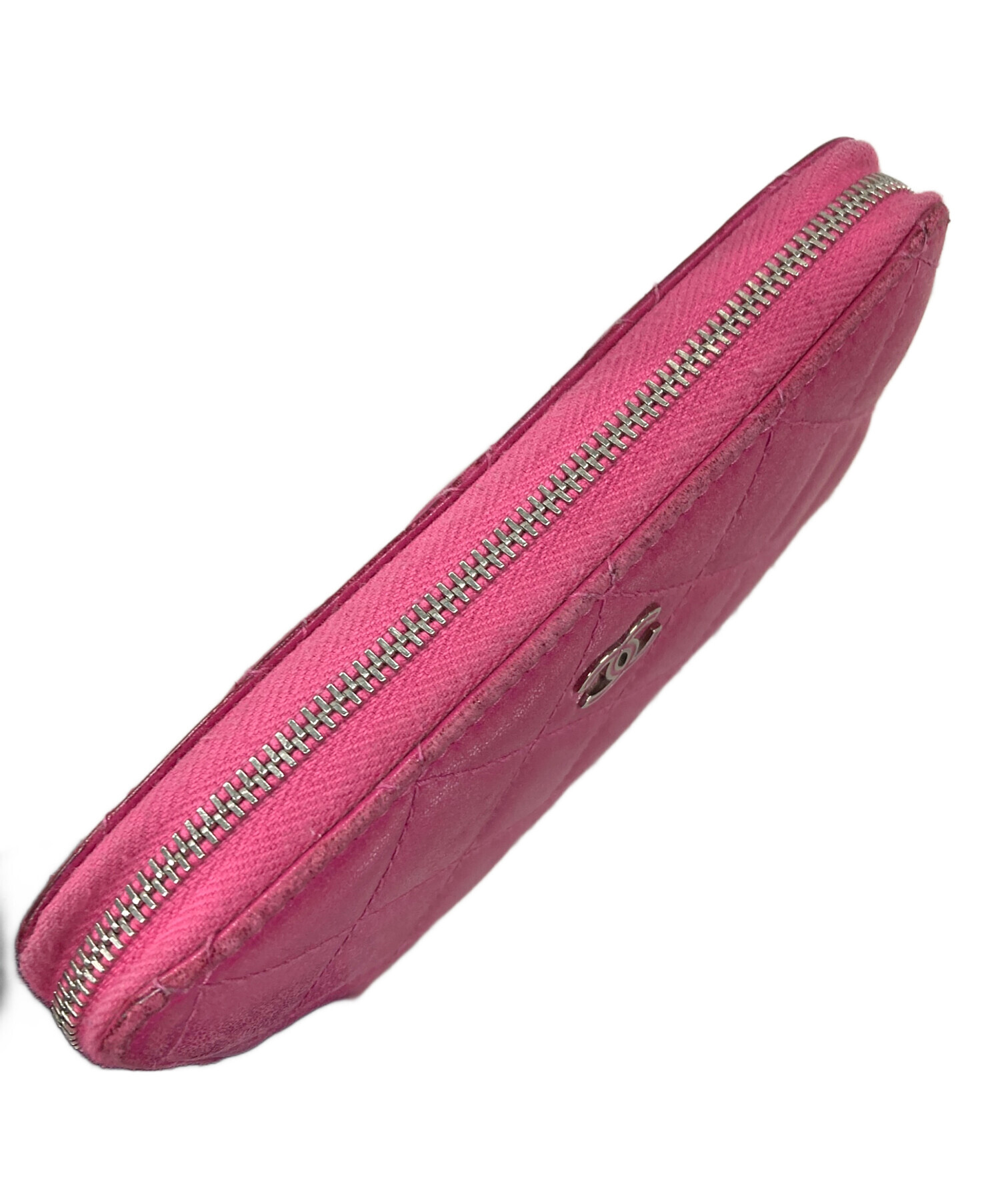 中古・古着通販】CHANEL (シャネル) 財布 スモールジップウォレット 