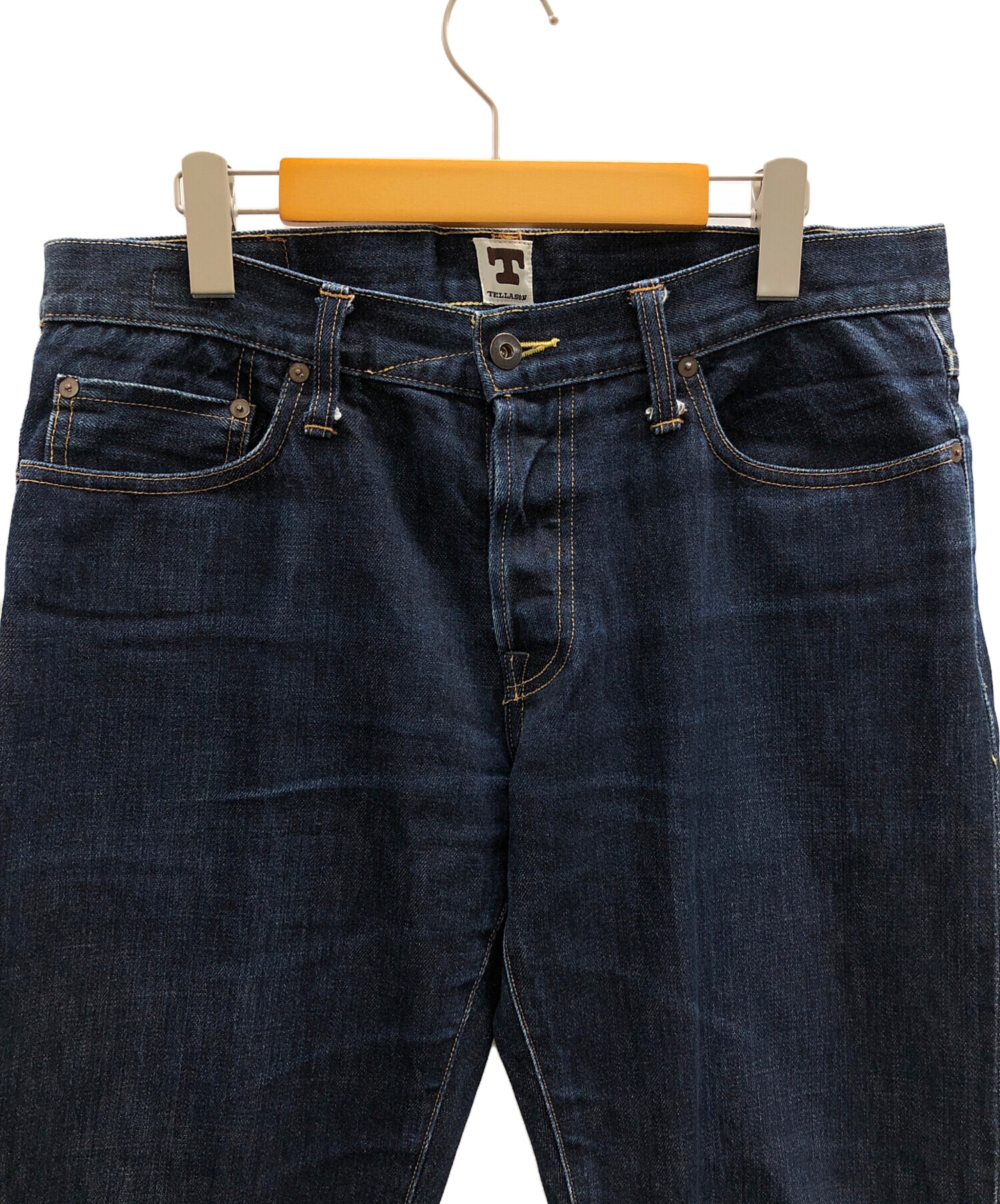 中古・古着通販】TELLASON (テラソン) デニムパンツ インディゴ サイズ