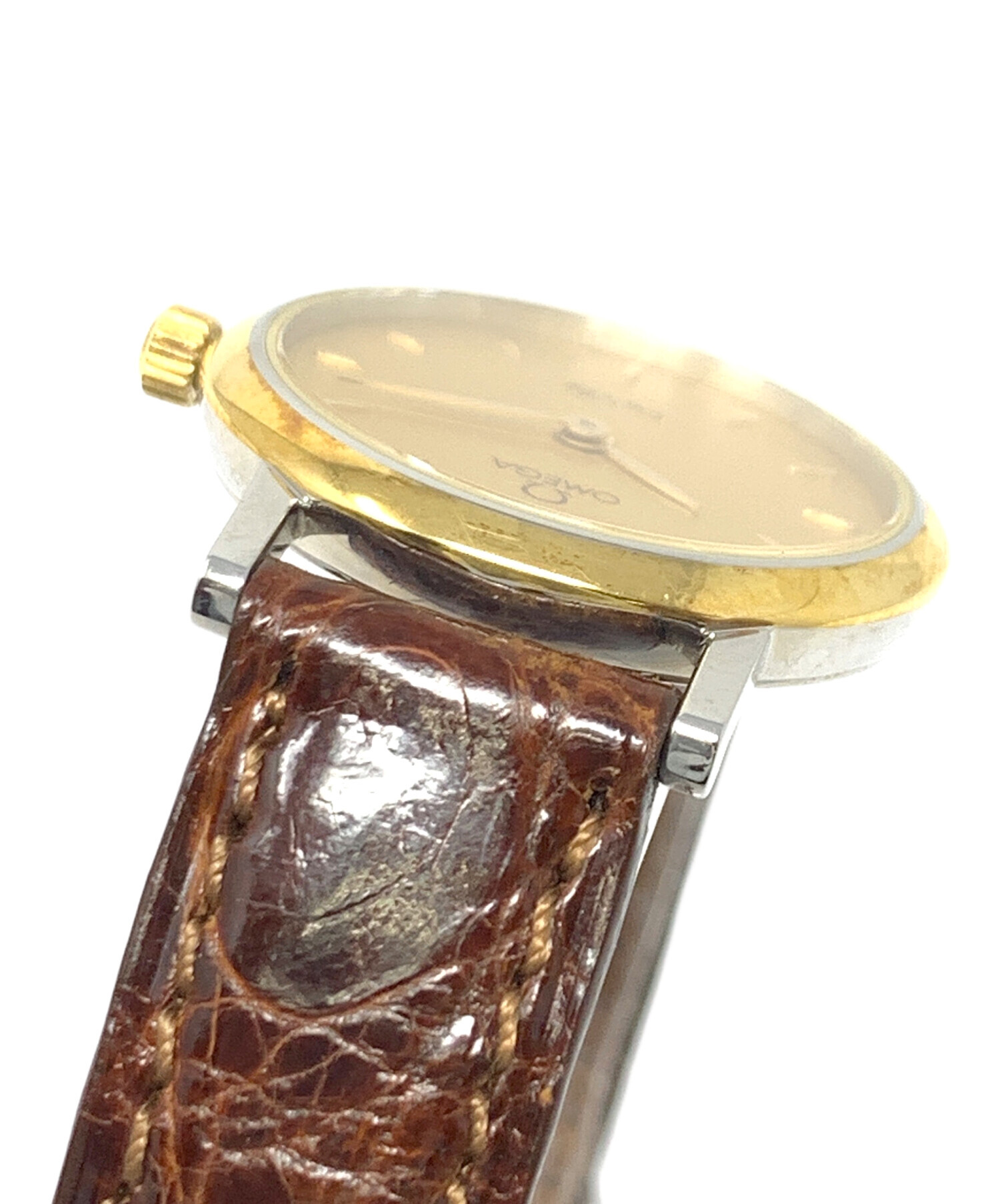 OMEGA 腕時計 中古 中古・古着通販】OMEGA (オメガ) 腕時計 クォーツ サイズ:実寸サイズに