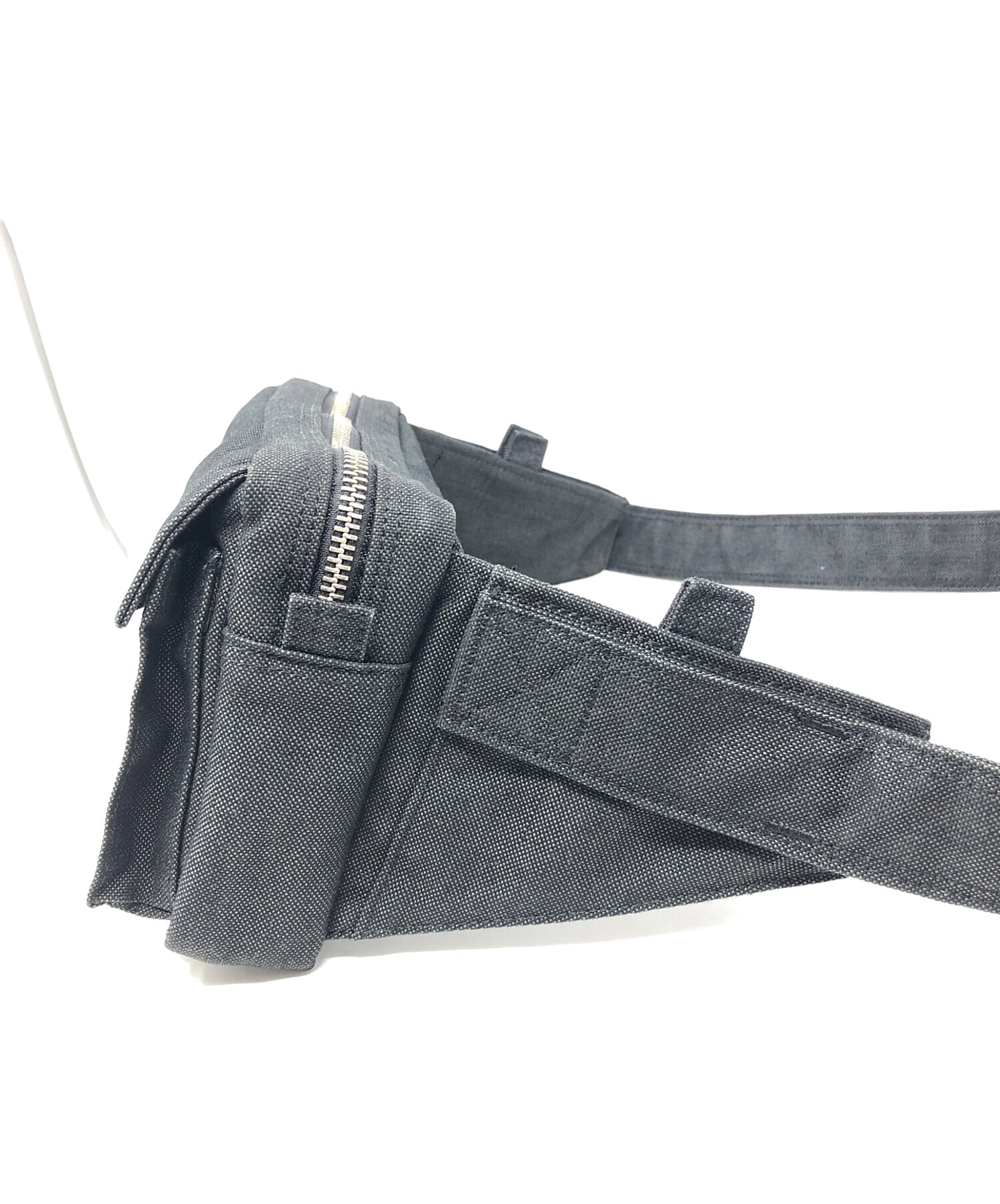 中古・古着通販】PORTER (ポーター) ウエストバッグ ブラック サイズ 