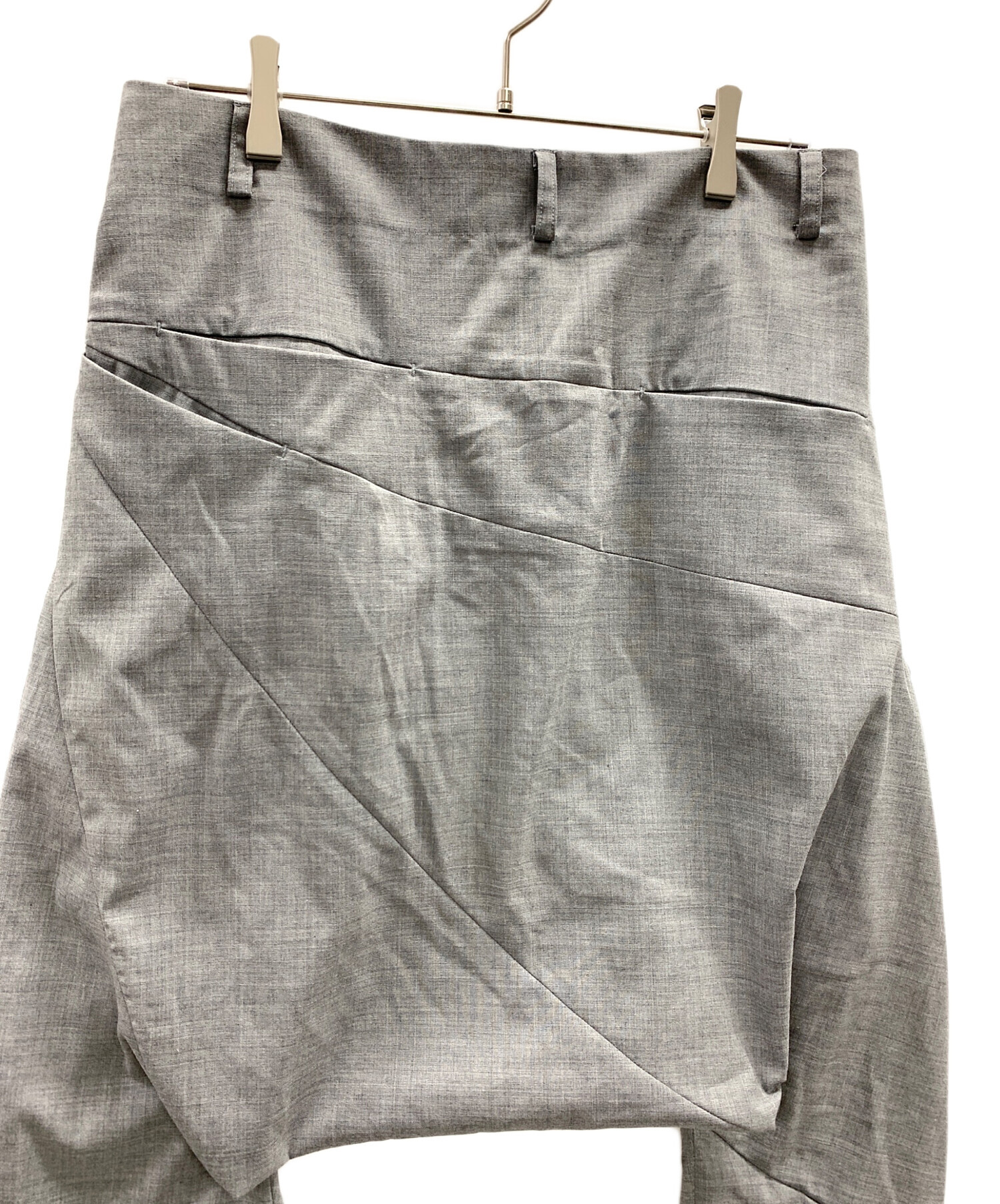 メンズ　lier リアン　サルエルパンツ 中古・古着通販】lien (リアン) サルエルパンツ グレー サイズ:46