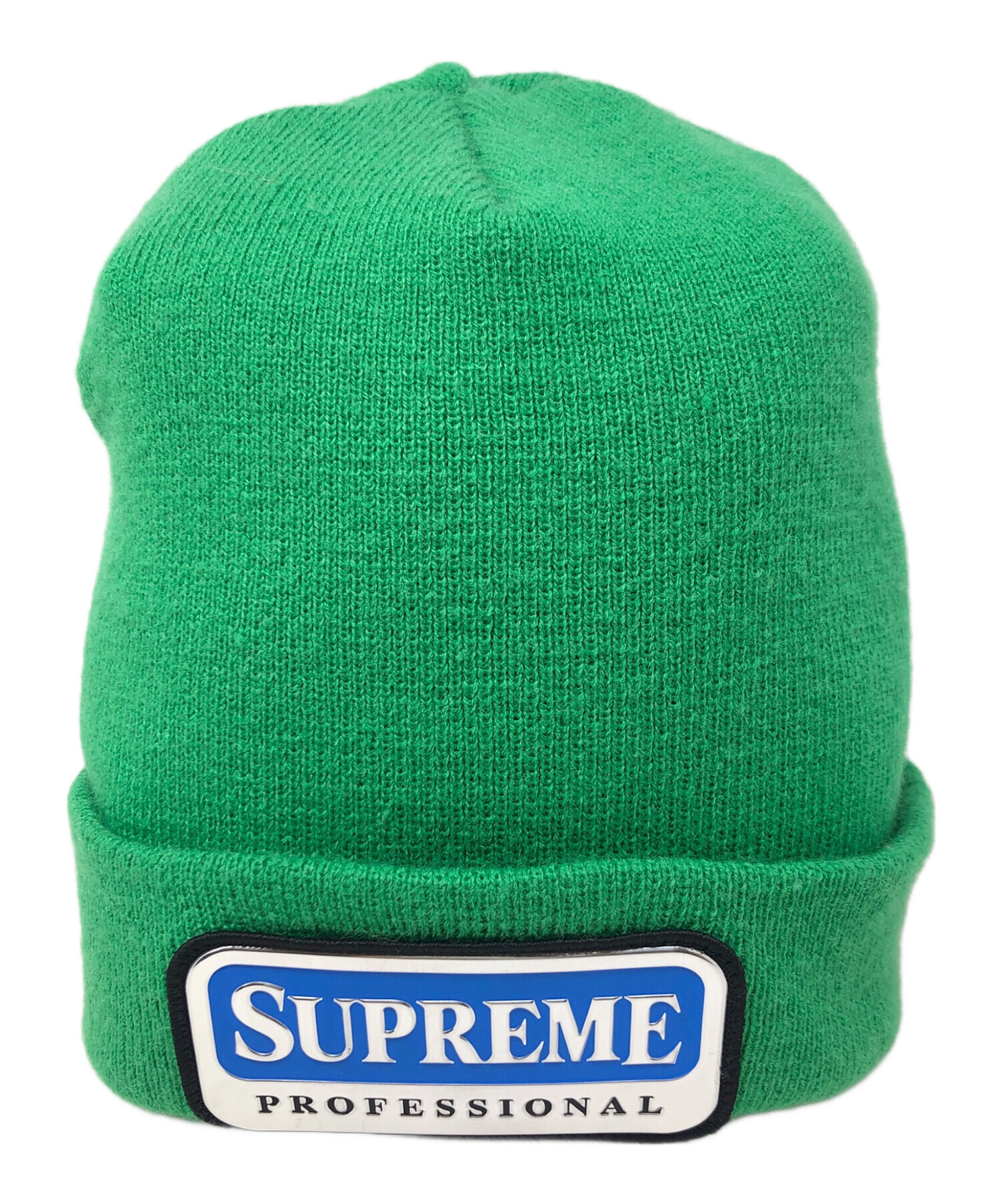 中古・古着通販】SUPREME (シュプリーム) ニット帽 グリーン サイズ