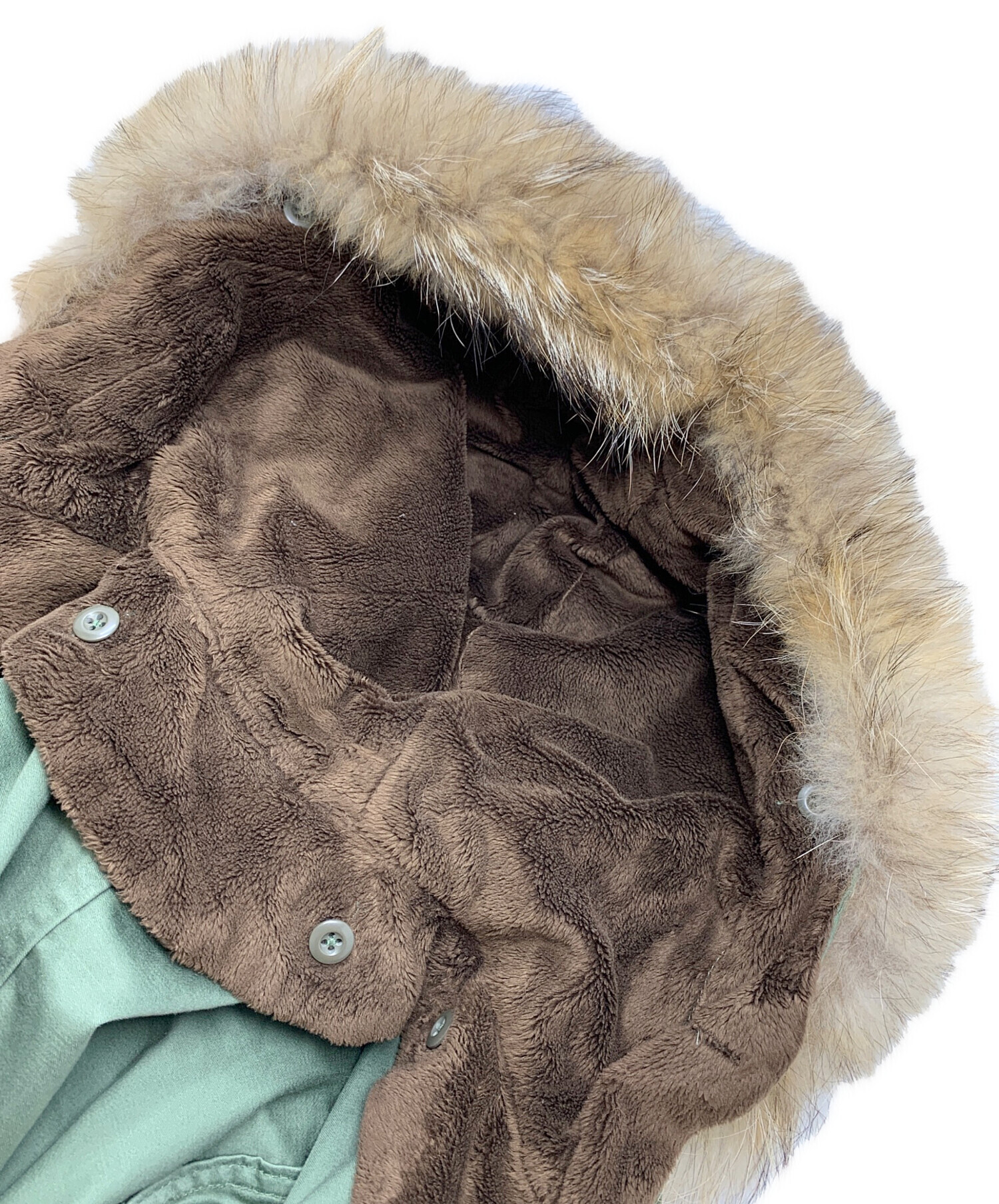 中古・古着通販】RAGEBLUE (レイジブルー) モッズコート オリーブ