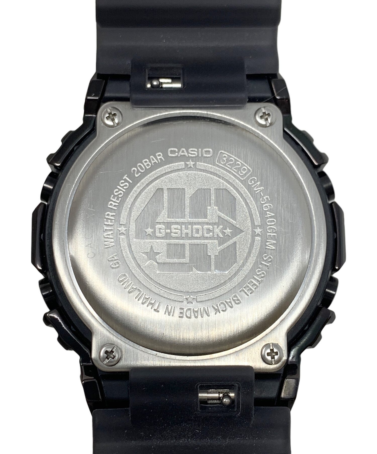 中古・古着通販】CASIO (カシオ) 腕時計 G-SHOCK クォーツ 40th 