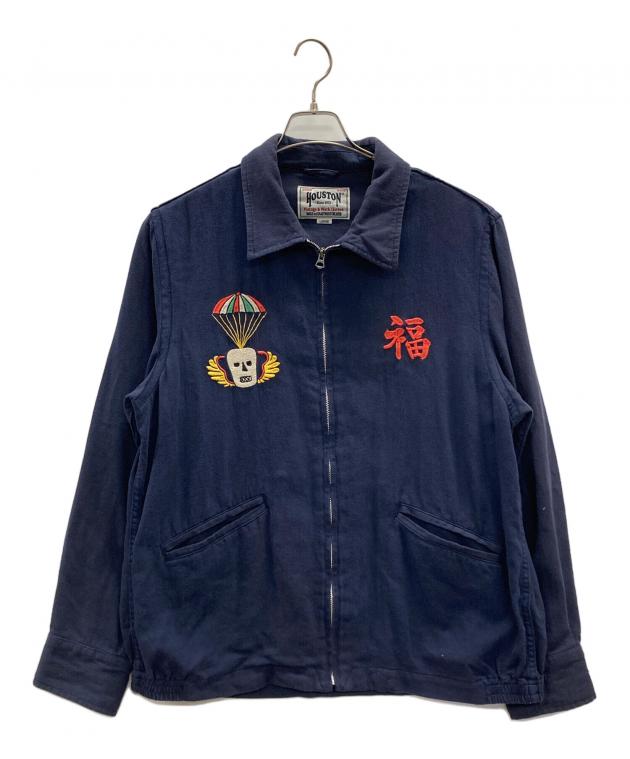 中古・古着通販】HOUSTON (ヒューストン) ベトナムジャケット 刺繍ロゴ