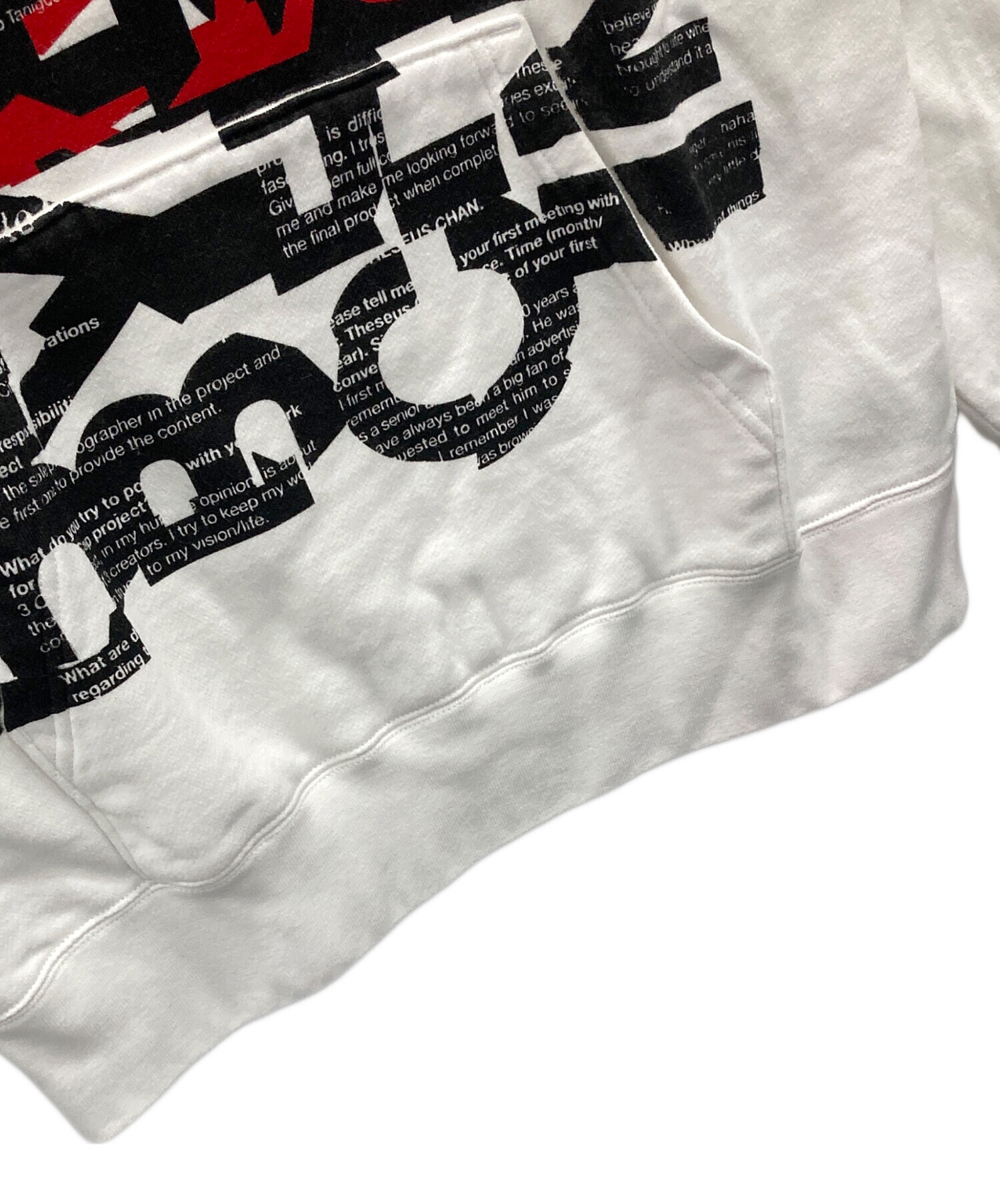 【めい】COMME des GARÇONSパーカー　Lサイズ 中古・古着通販】COMME des GARCONS (コムデギャルソン) パーカー