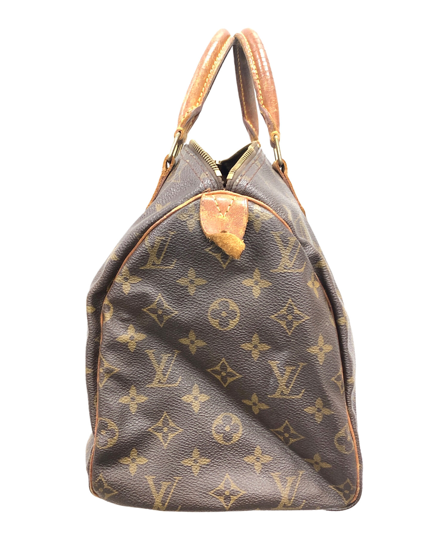 LOUIS VUITTON ハンドバッグ モノグラム スピーディ30 ブラウン