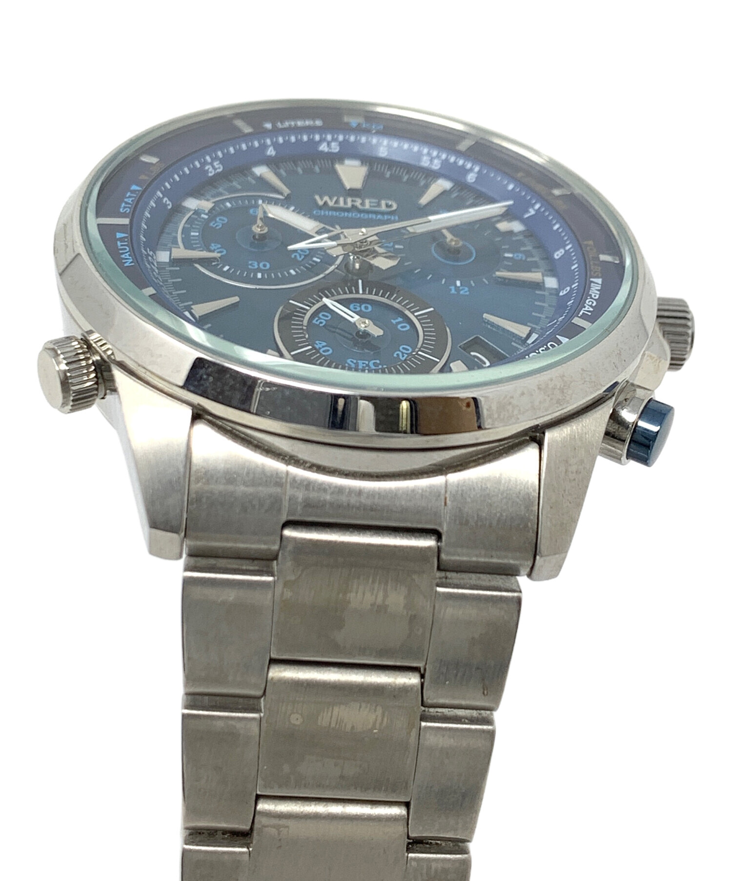 中古・古着通販】WIRED (ワイアード) 腕時計 クォーツ クロノグラフ