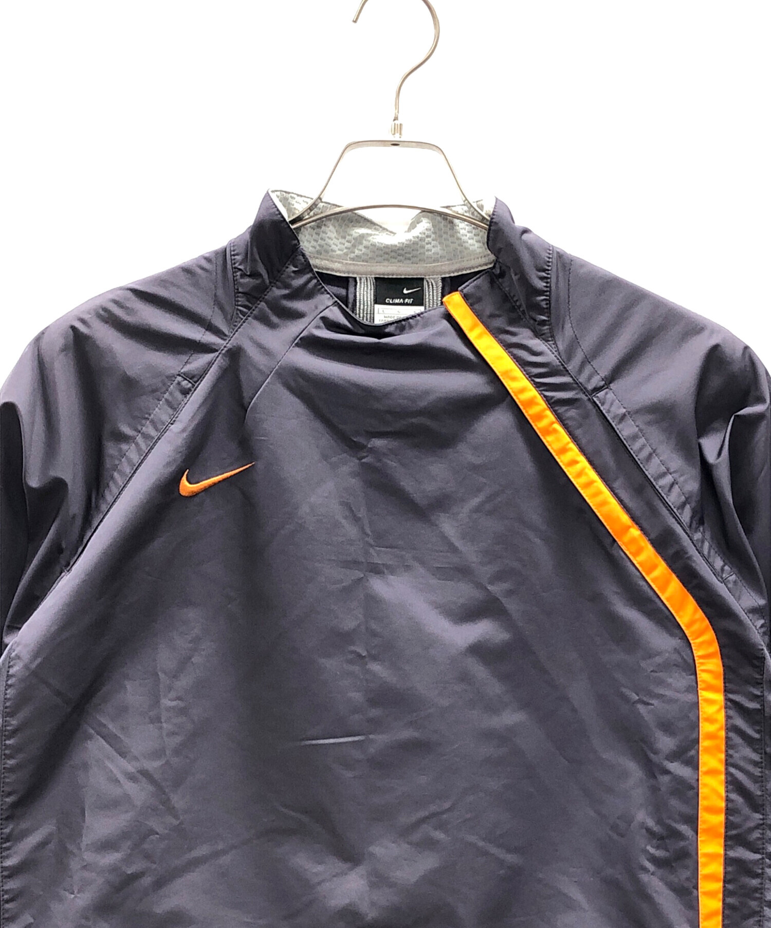 中古・古着通販】NIKE (ナイキ) ナイロンプルオーバー パープル サイズ 