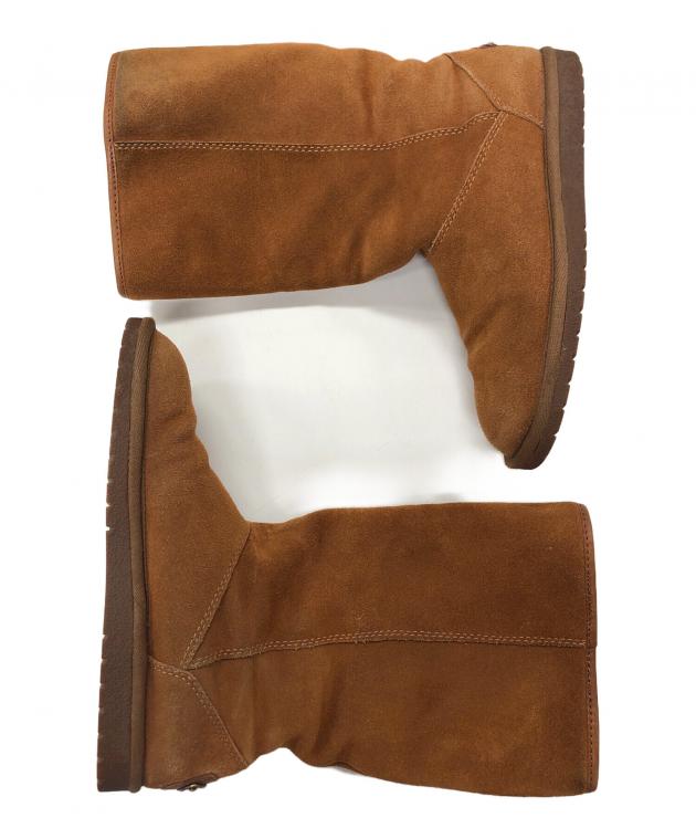COACHムートンブーツ 中古・古着通販】COACH (コーチ) ムートンブーツ ブラウン サイズ:23.5