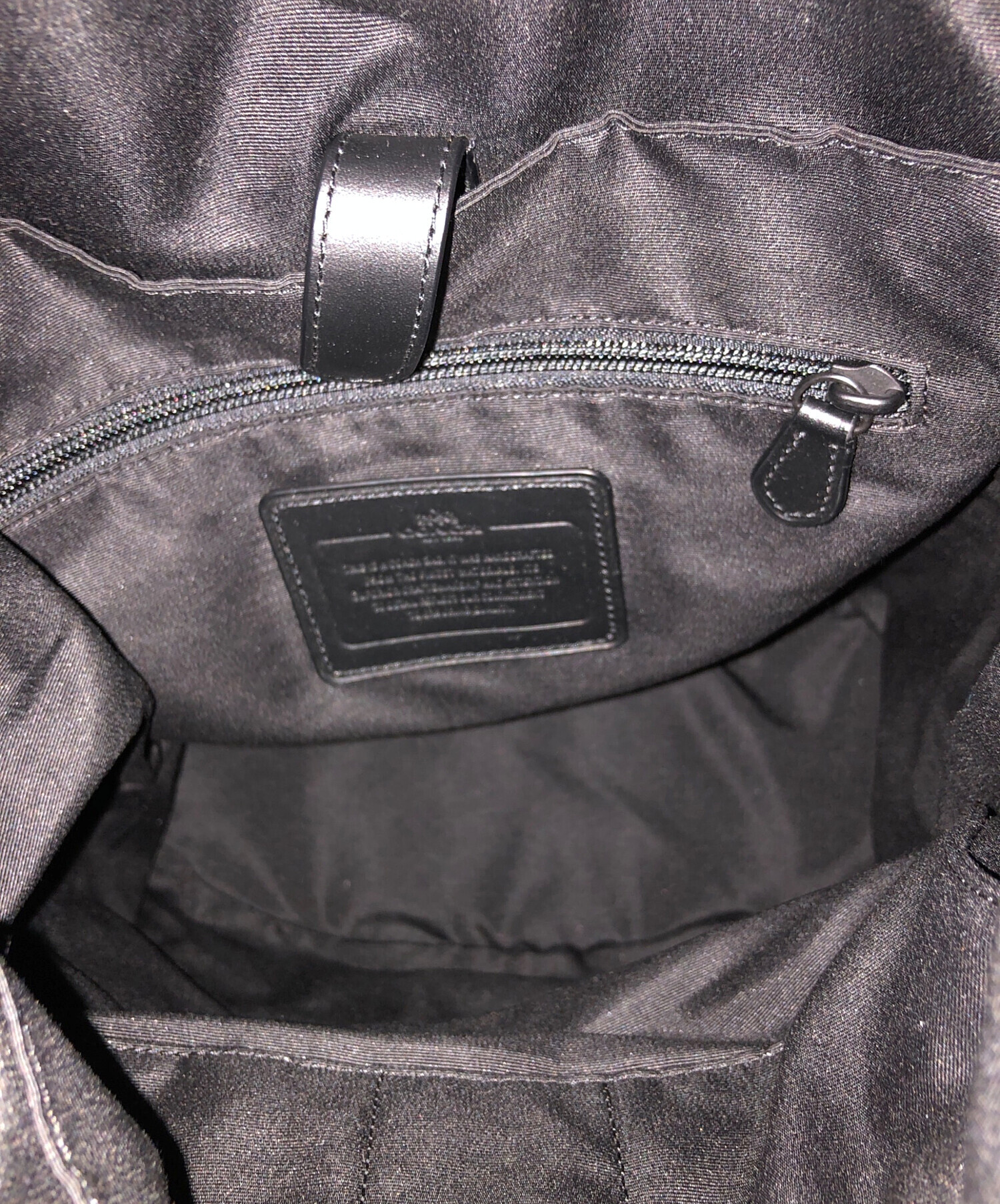 【未使用品】coachバックパック 中古・古着通販】COACH (コーチ) レザーリュック ブラウン｜ブランド