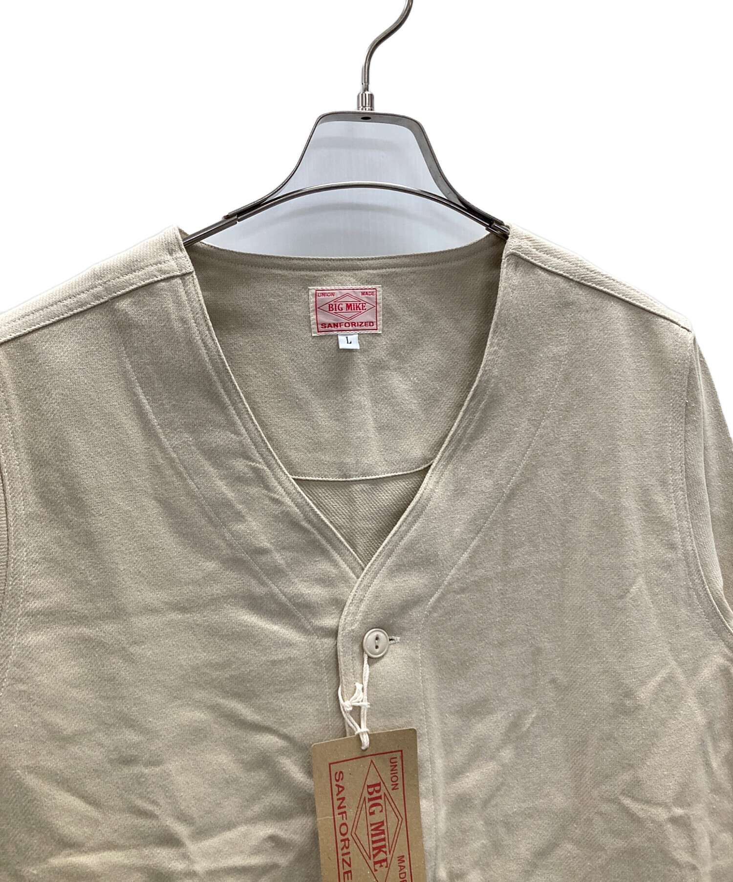 中古・古着通販】BIG MIKE (ビックマイク) フランネルカーディガン 