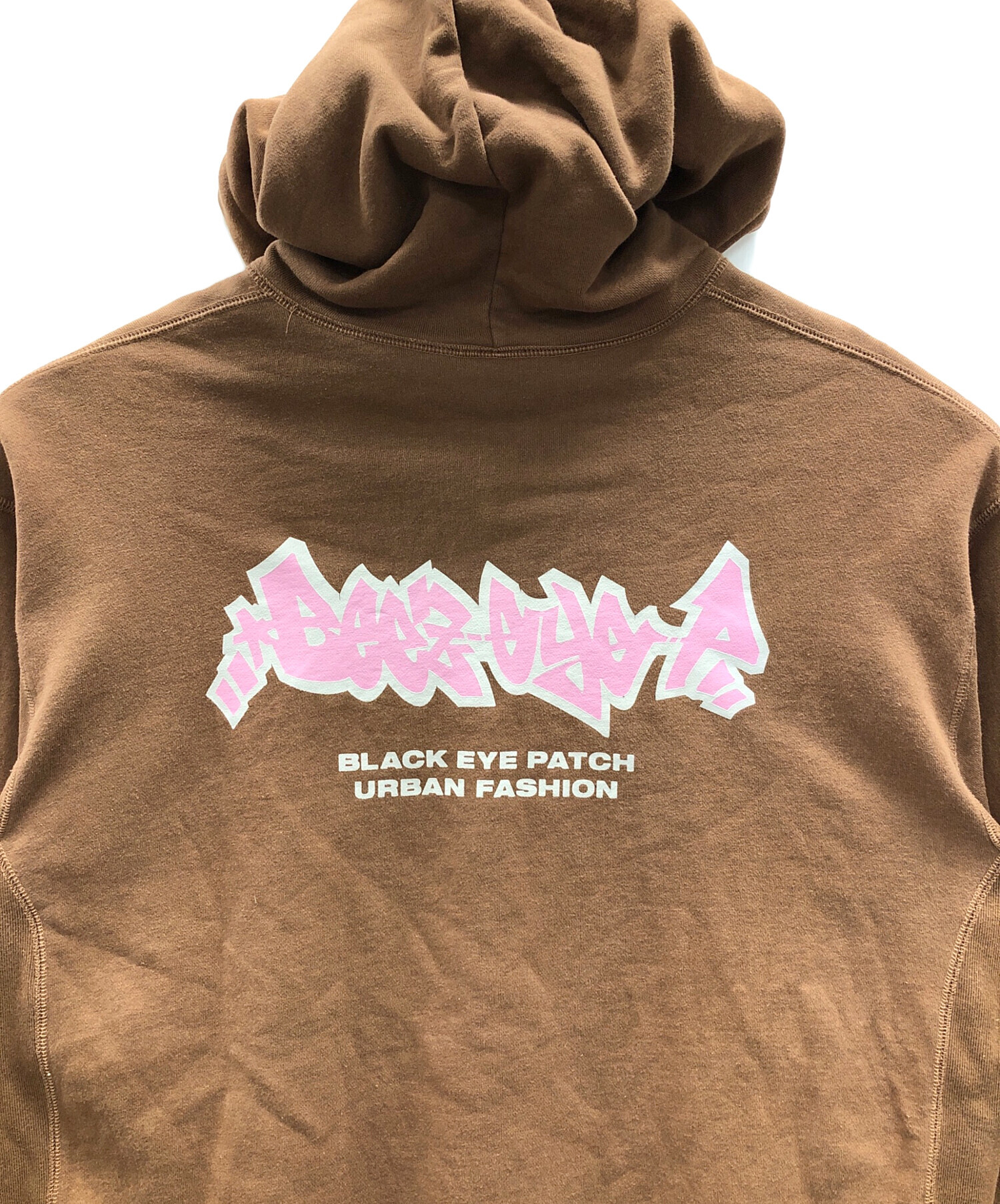 BlackEyePatch パーカー　ブラウン　取扱注意 中古・古着通販】BlackEyePatch (ブラックアイパッチ) プルオーバー