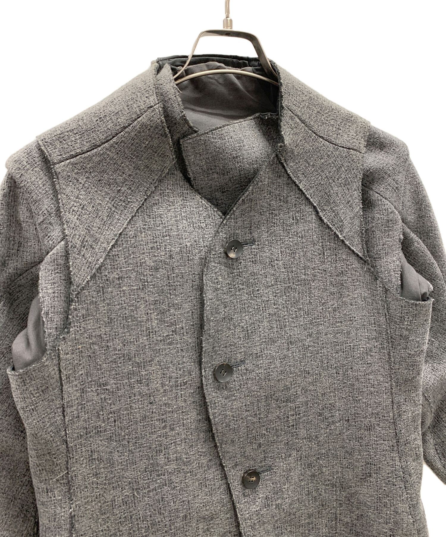 中古・古着通販】DEVOA (デヴォア) コート グレー サイズ:1｜ブランド